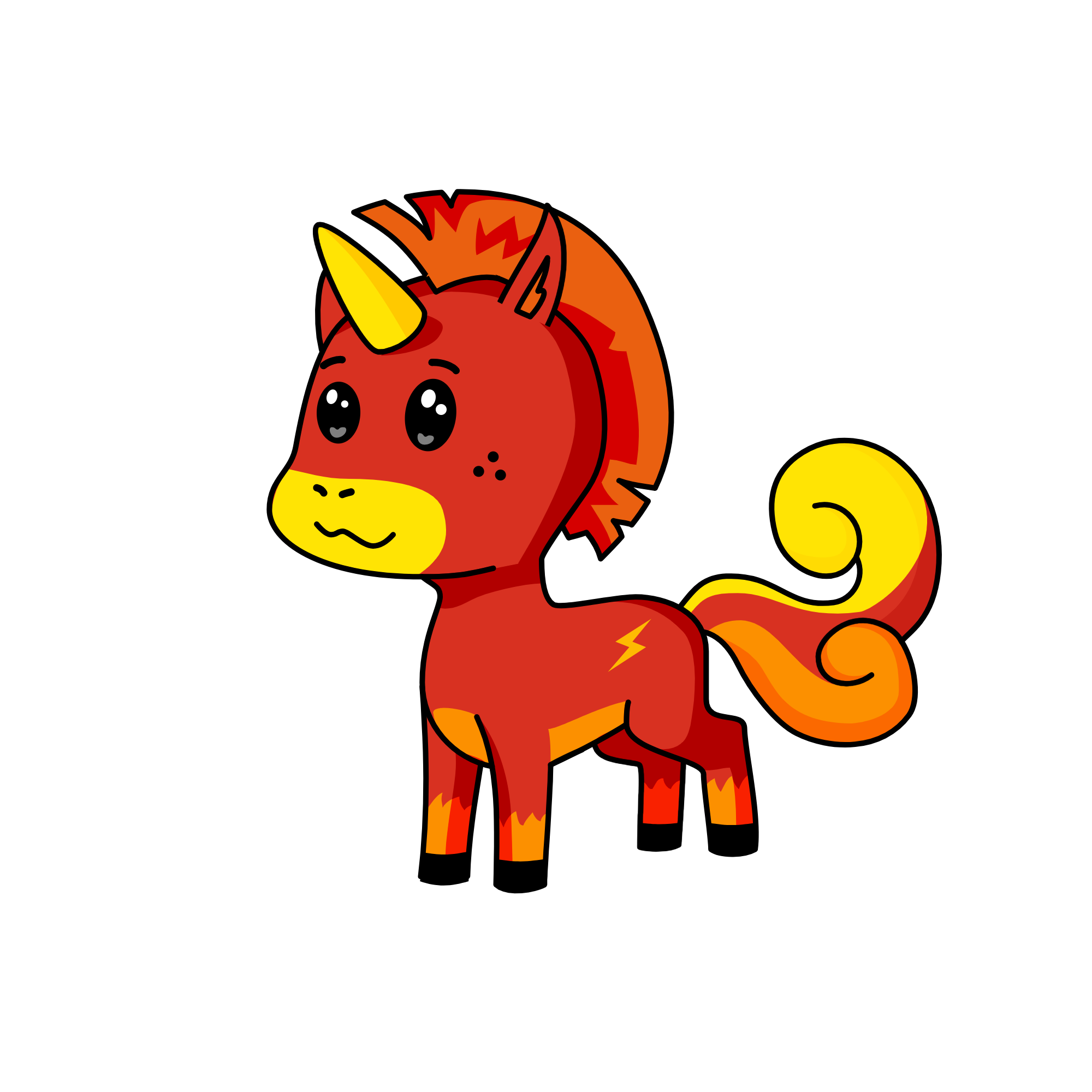 sun, the unicorn