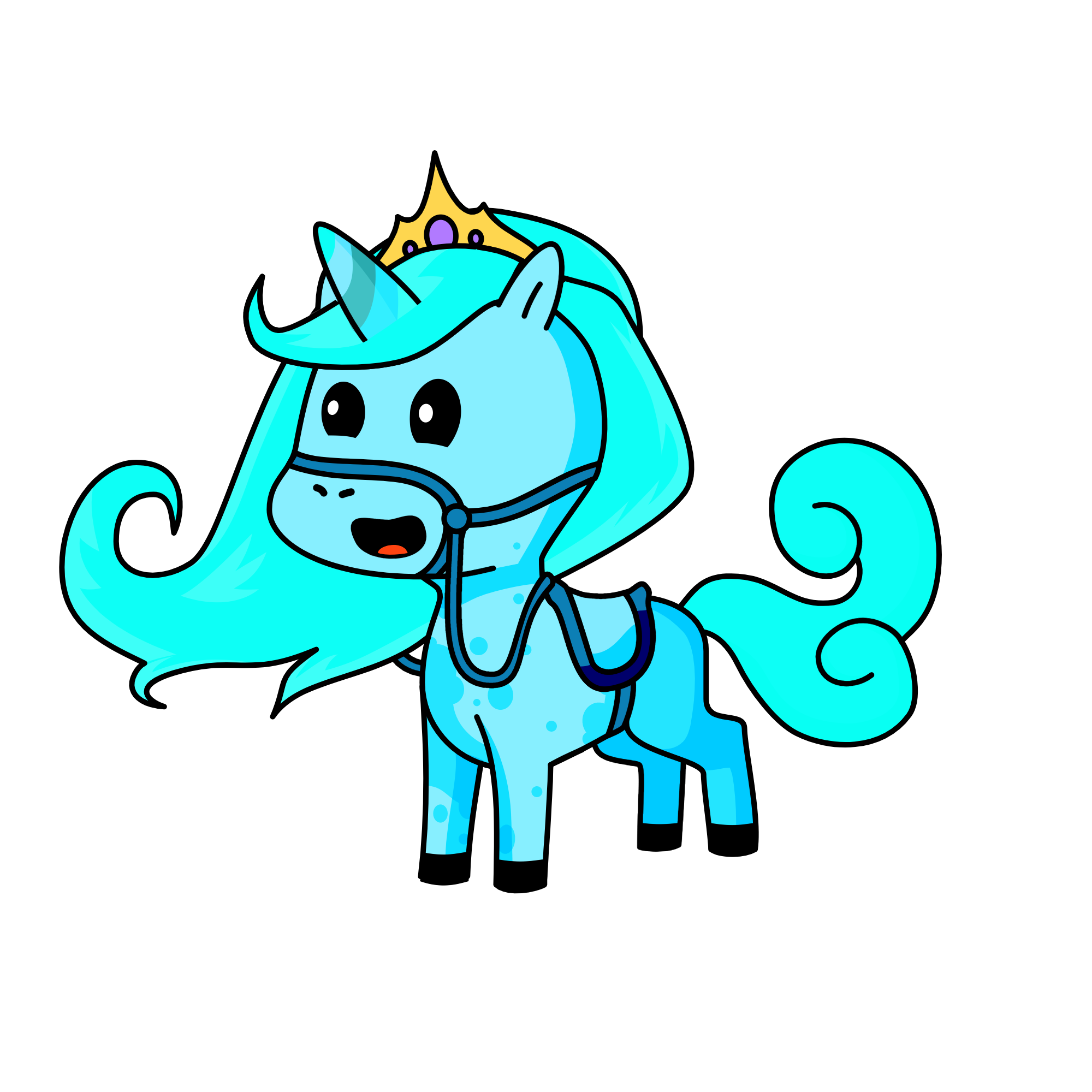 destello, the unicorn