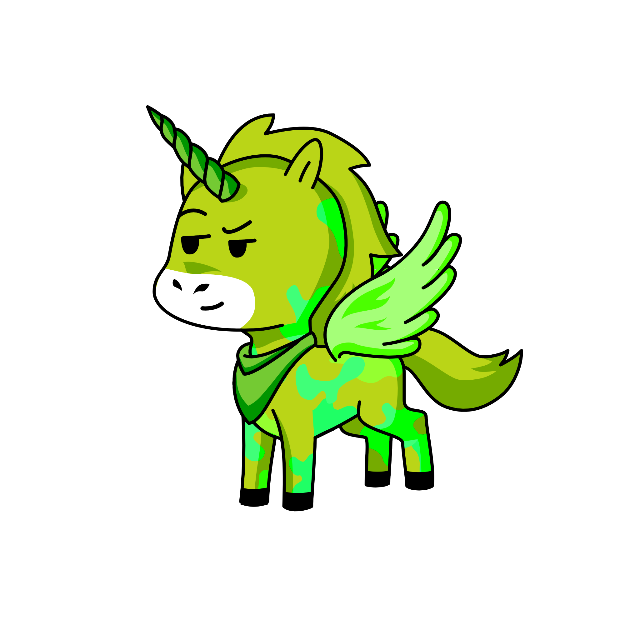 kreisy, the unicorn
