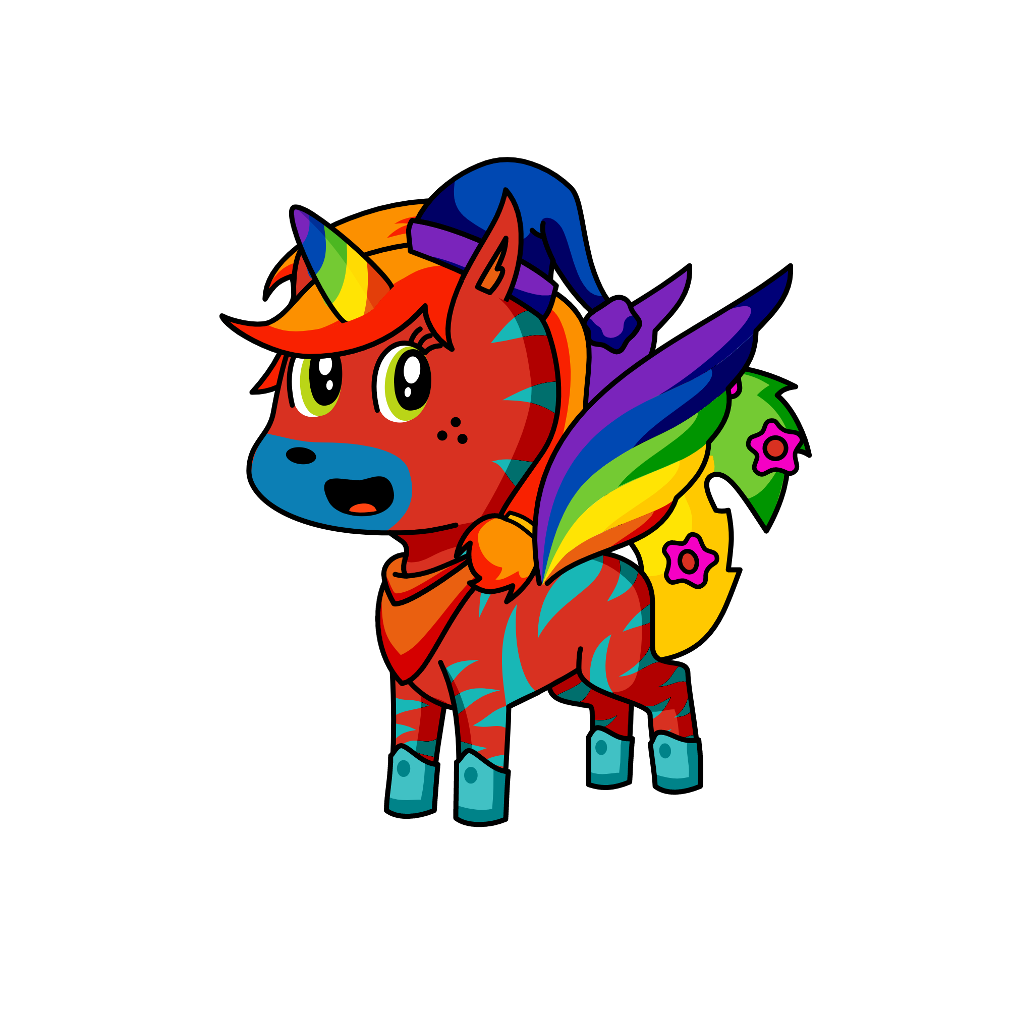 "go pride."-Glitchmangle, the unicorn
