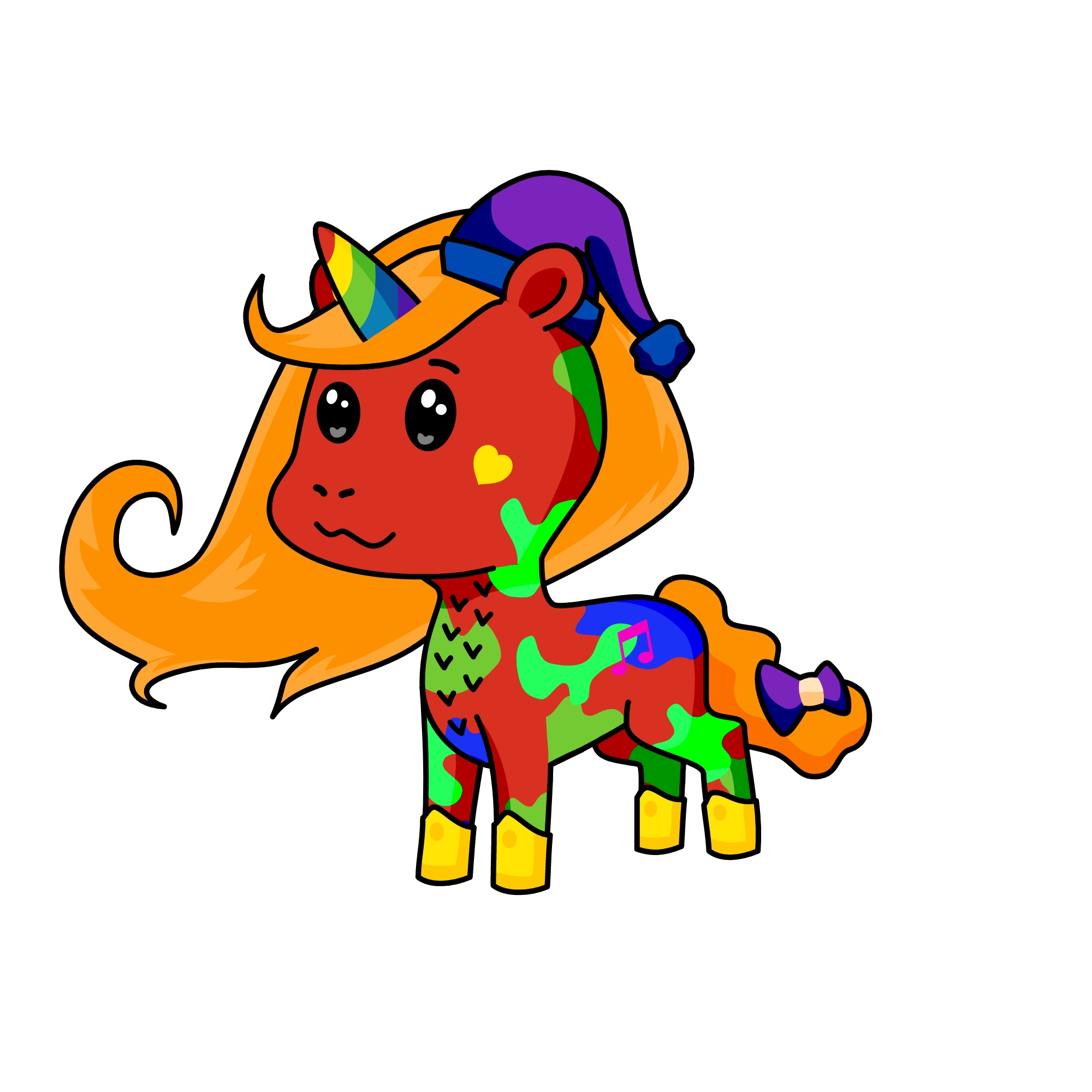 *Keep your Pride*, the unicorn