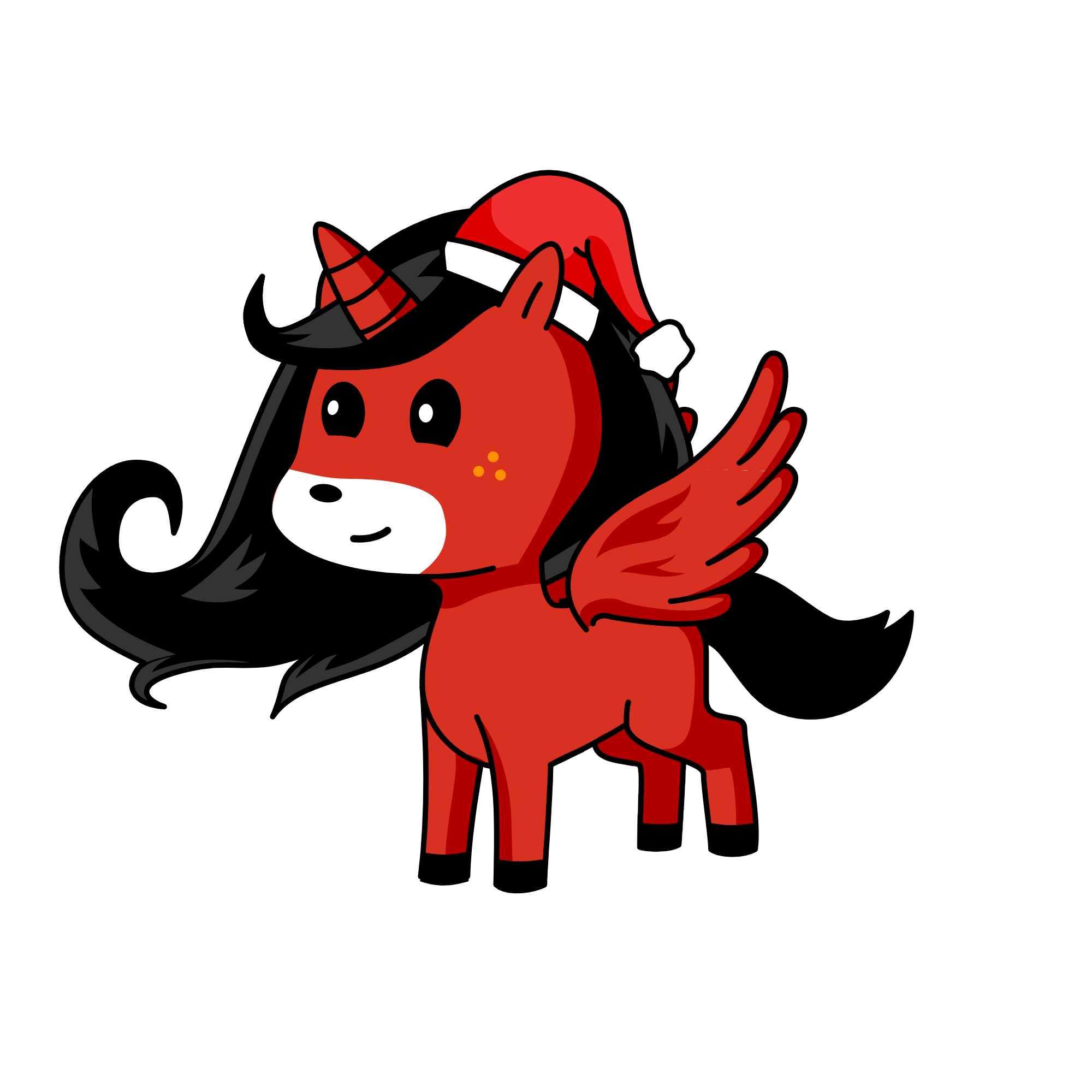 Ellie The Elf, the unicorn