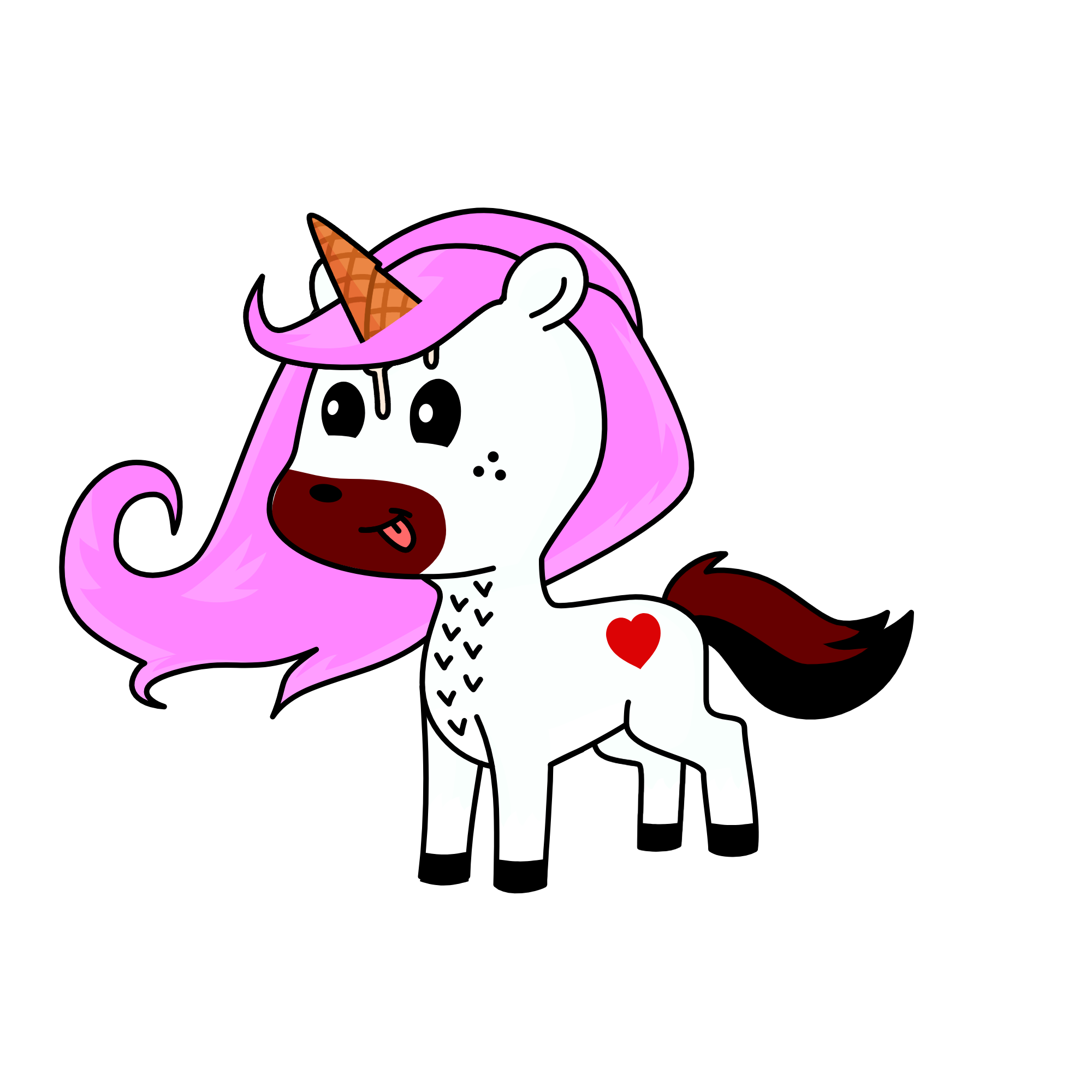 Sherbet, the unicorn