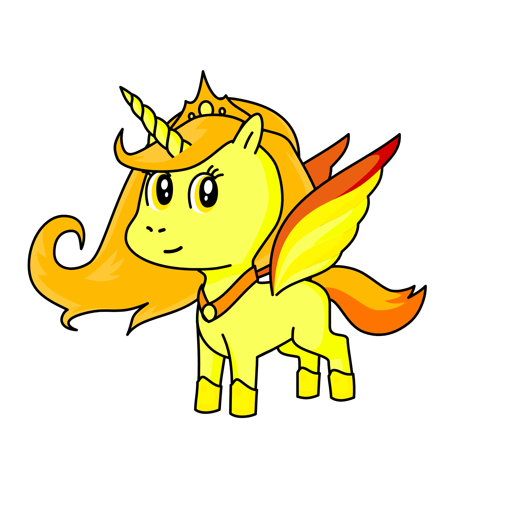Queen Thorn, the unicorn