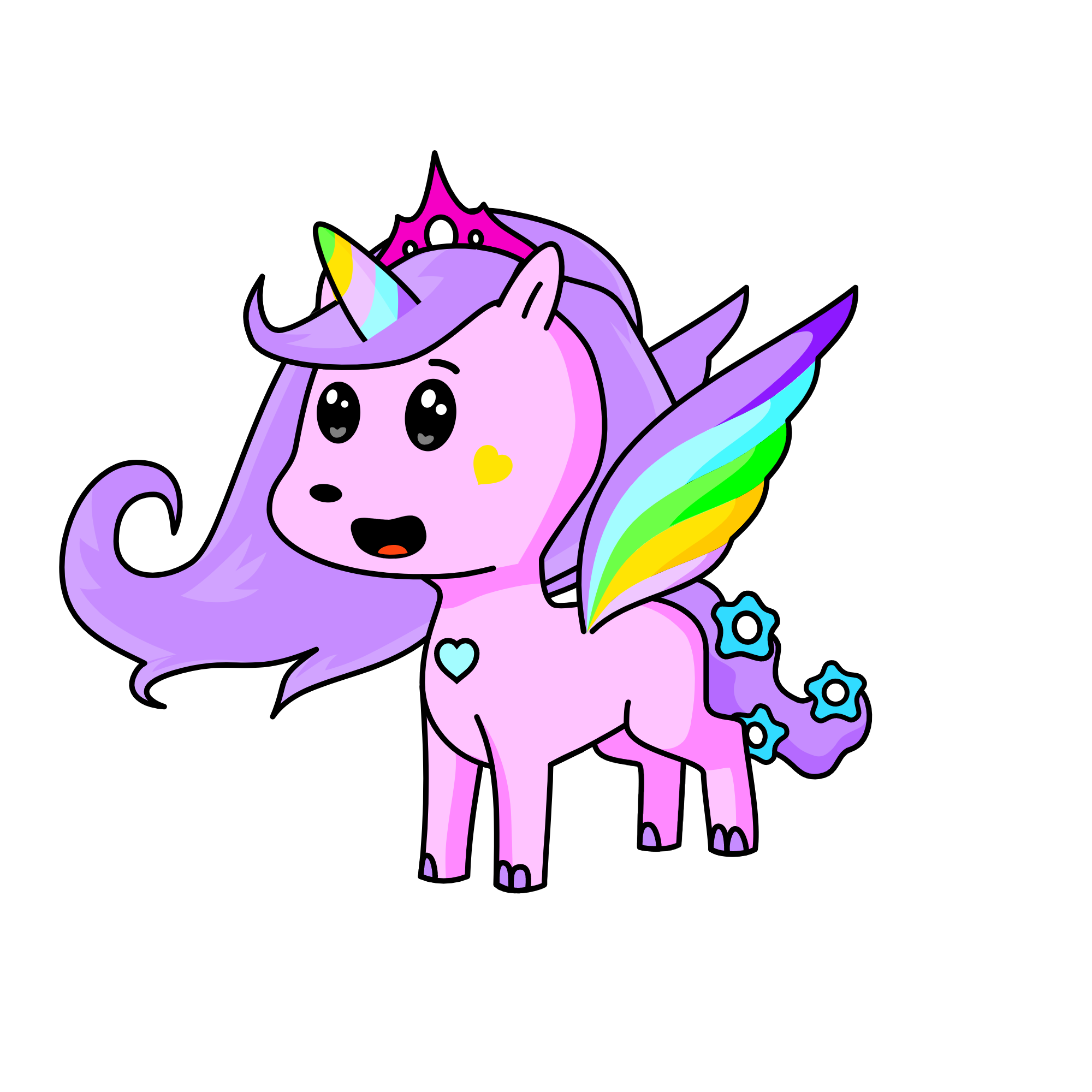 Princess Elsa!, the unicorn
