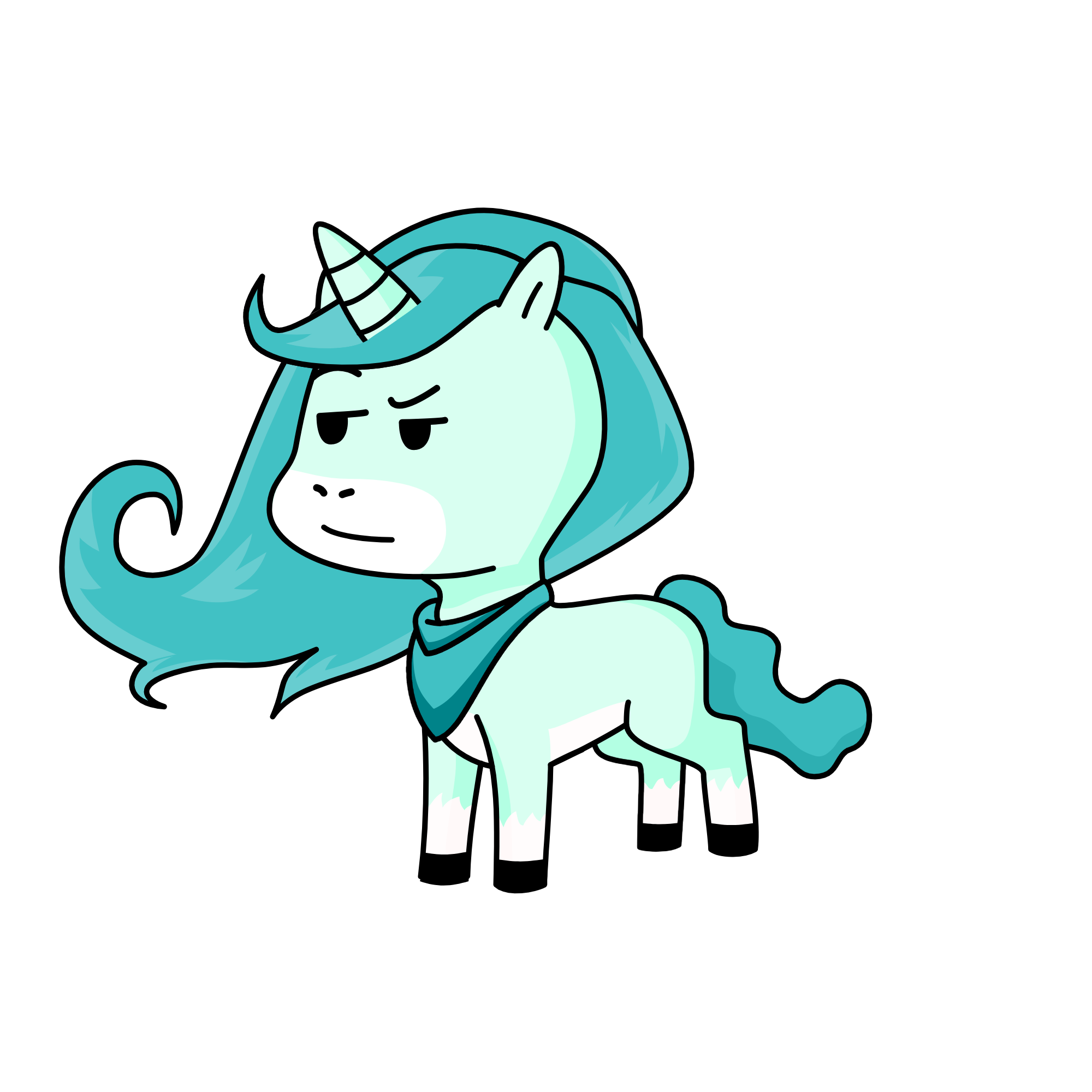 pip, the unicorn