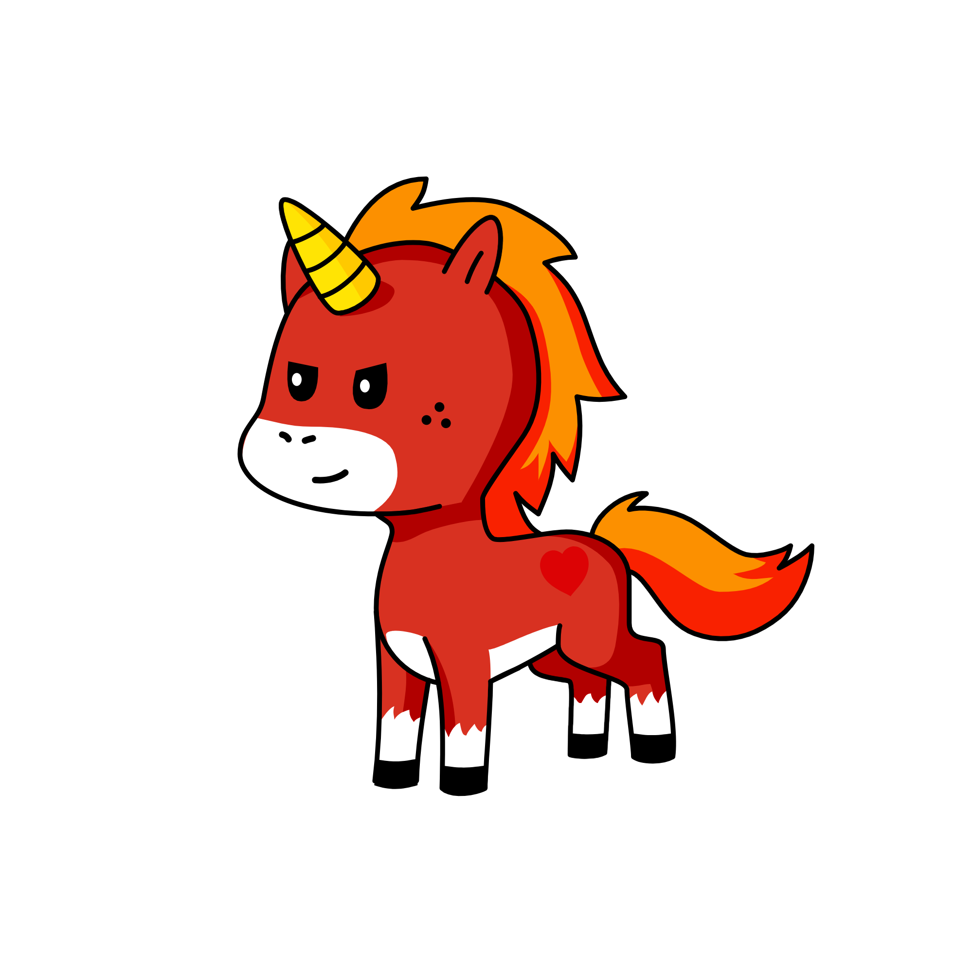Firy, the unicorn