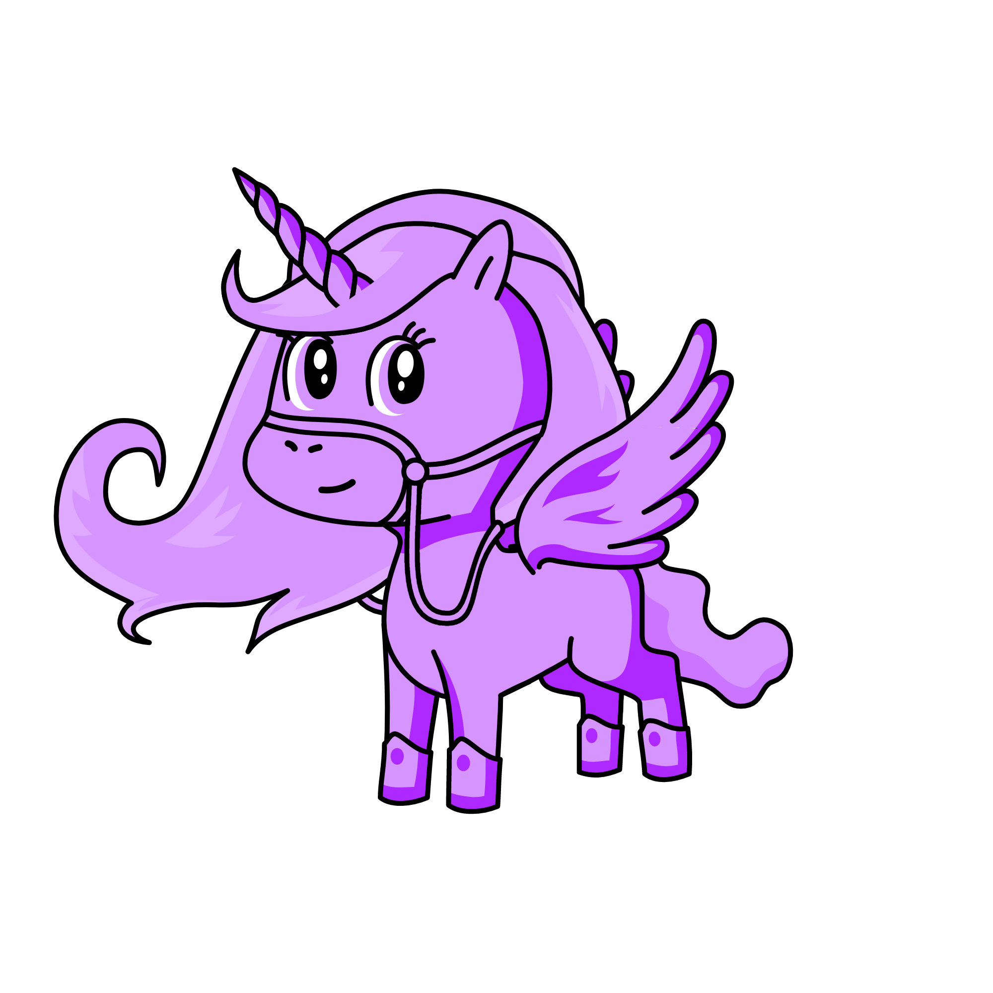 princess Vilot, the unicorn