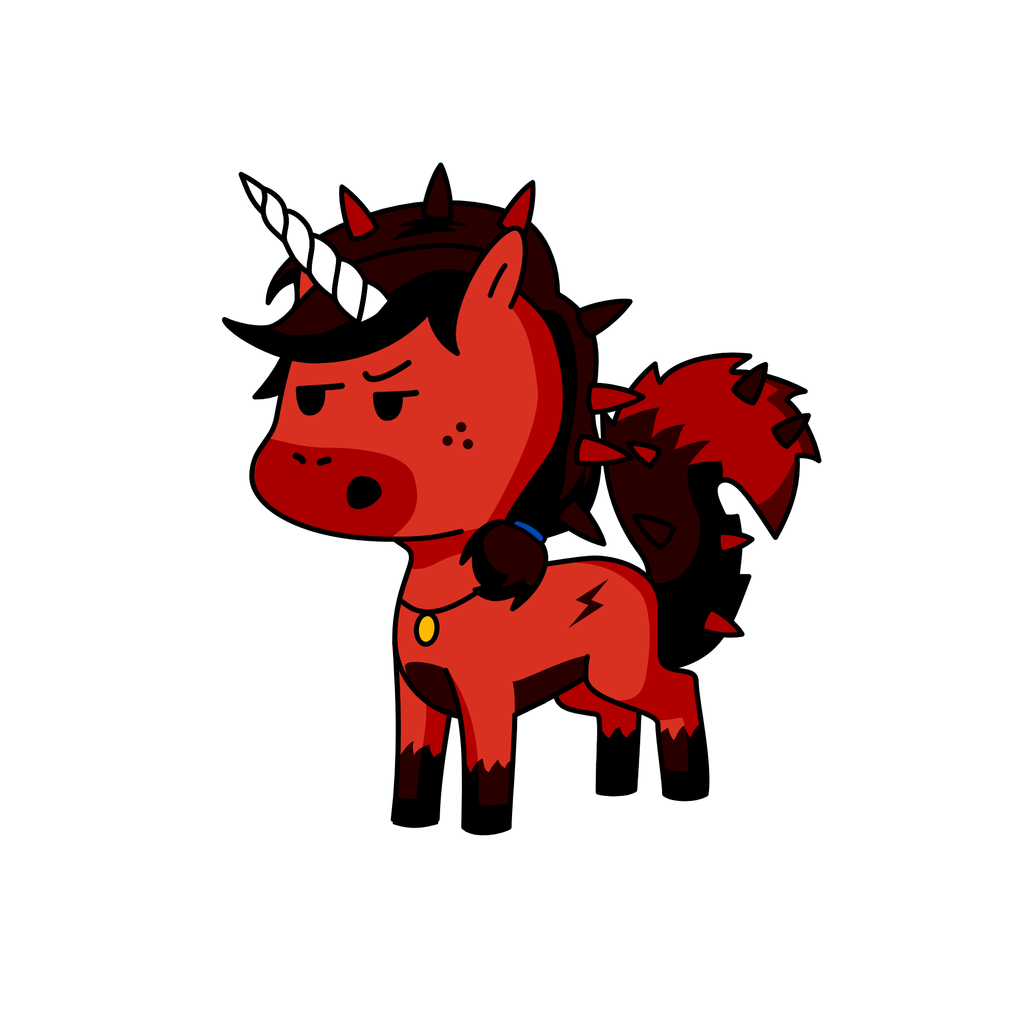 Pince Ash, the unicorn