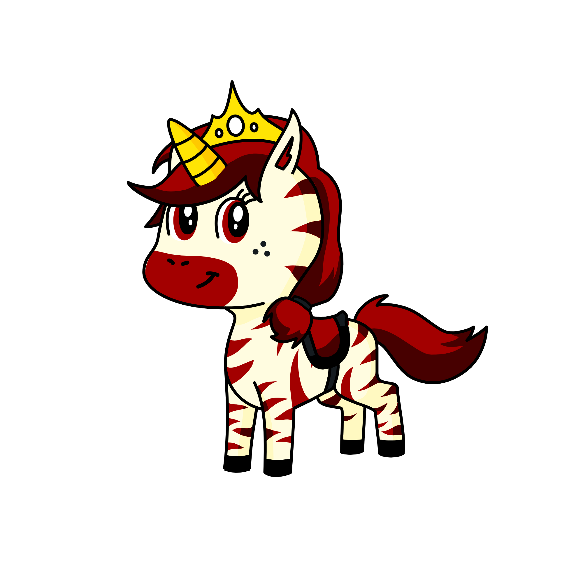 zebra, the unicorn