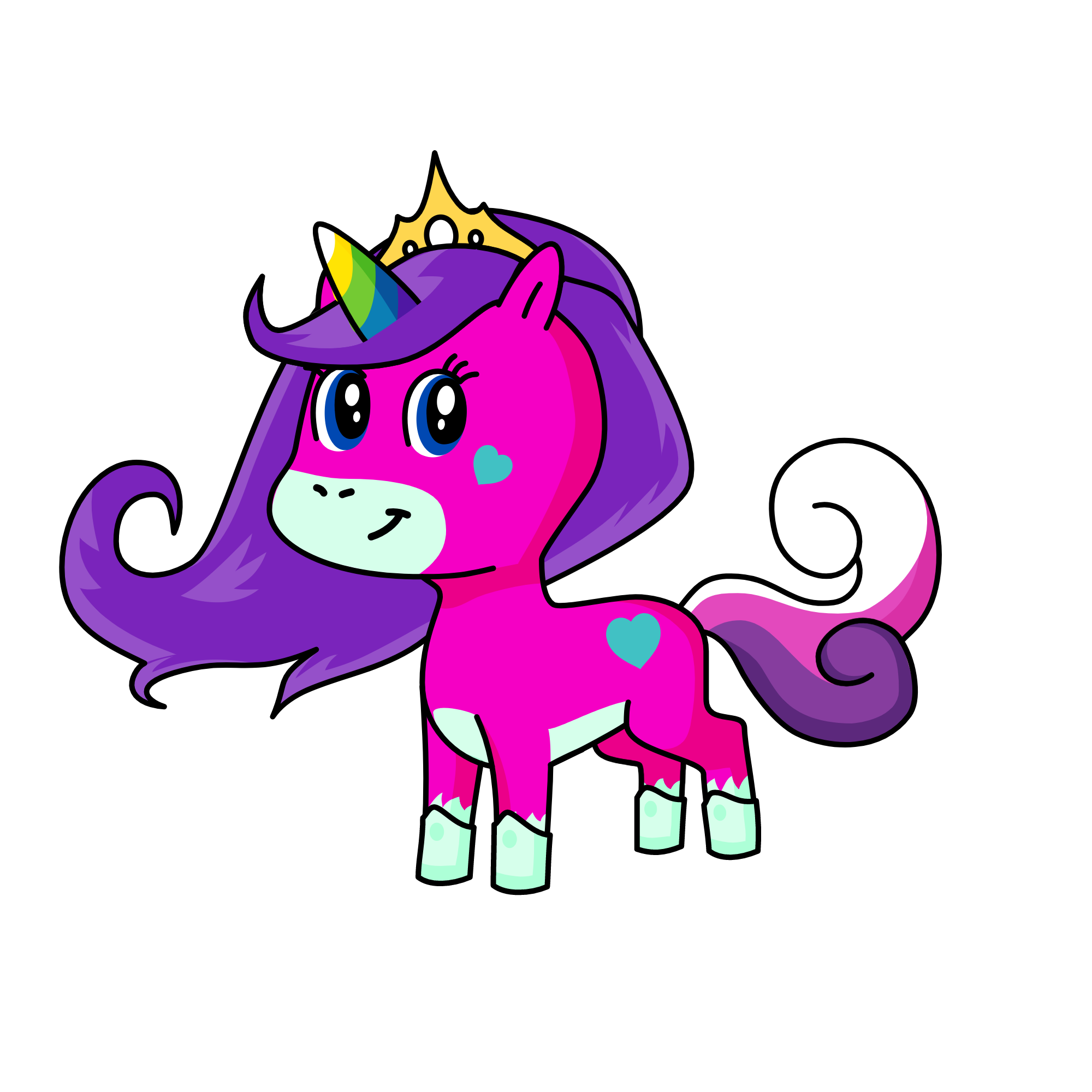 Merribella, the unicorn