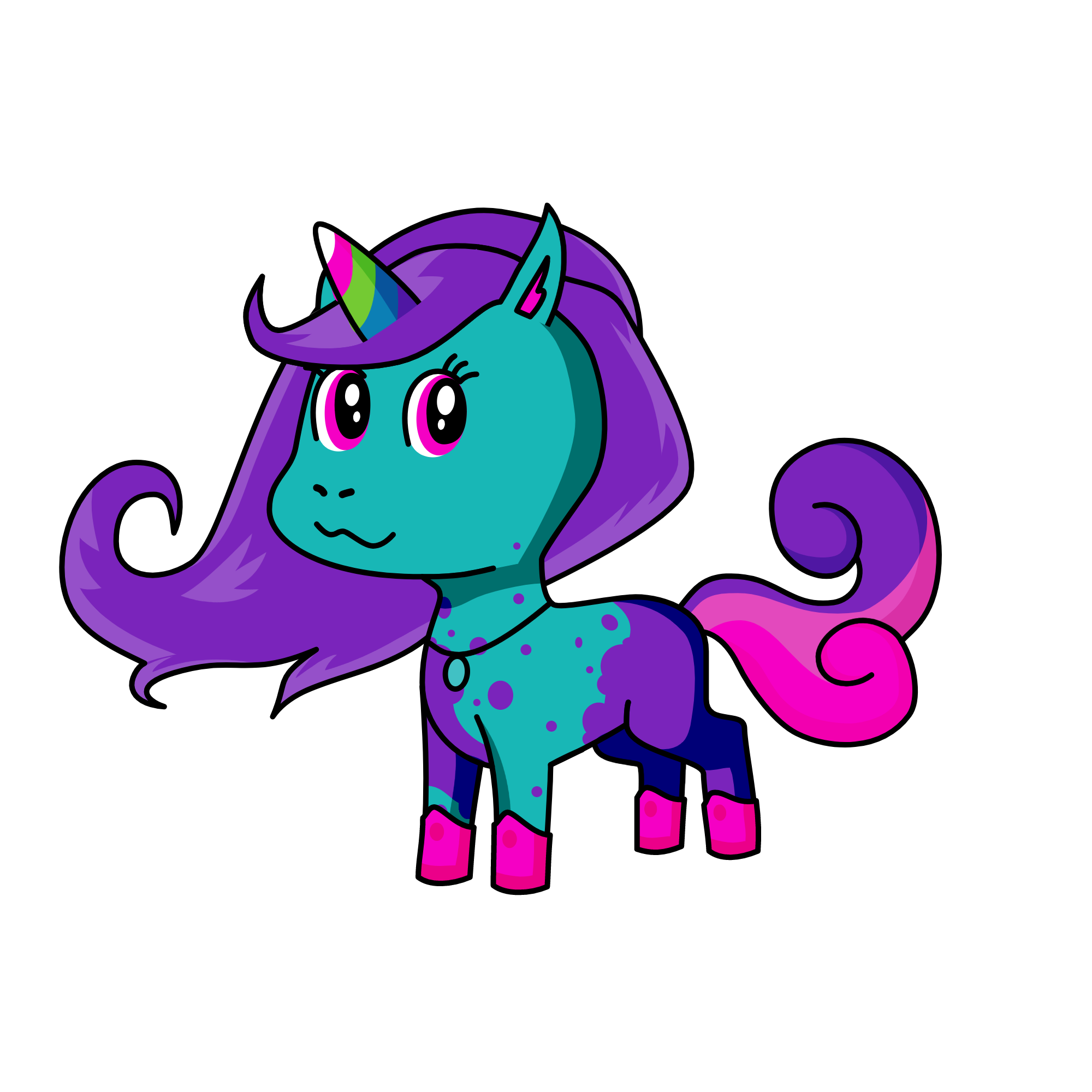 rosey, the unicorn