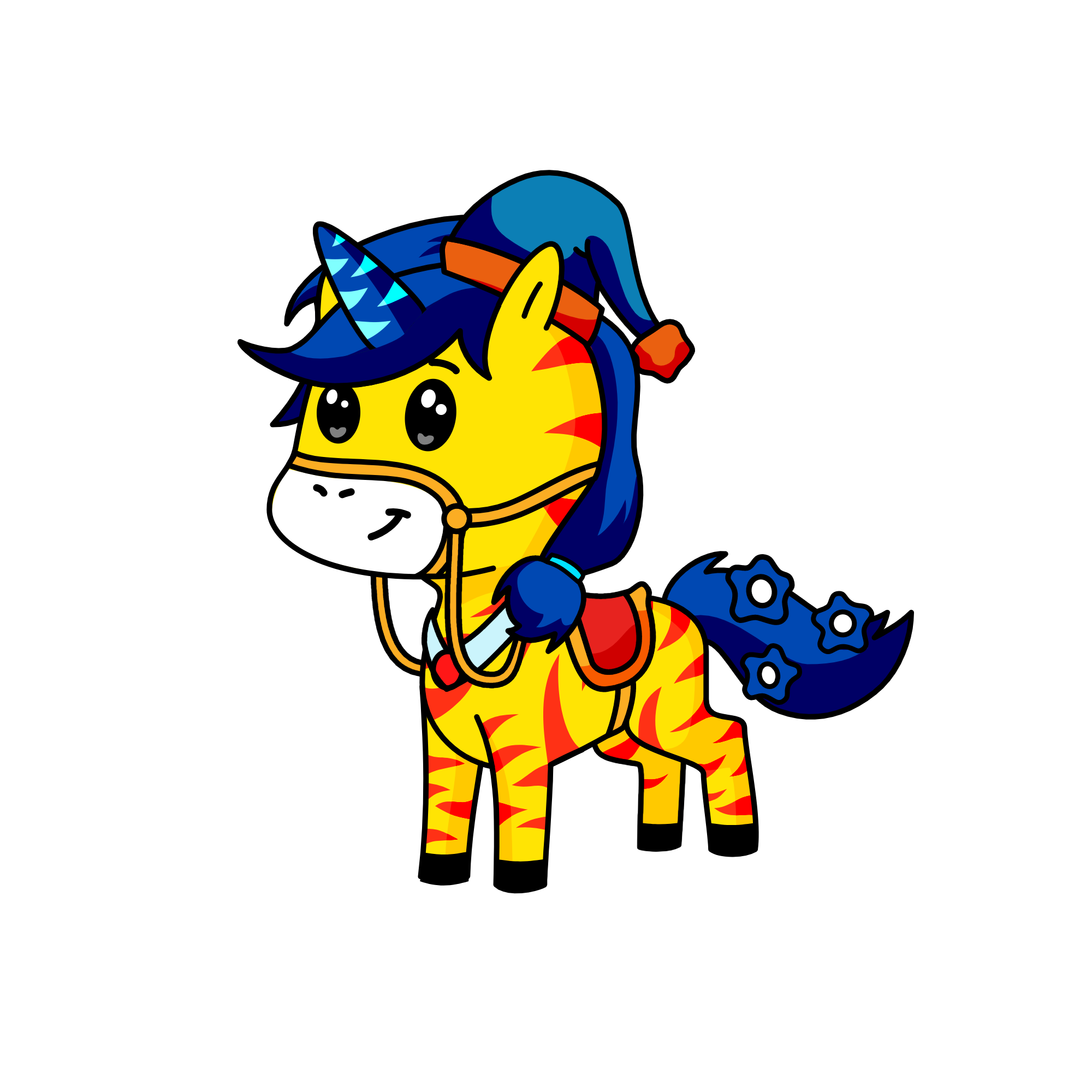 Flash, the unicorn