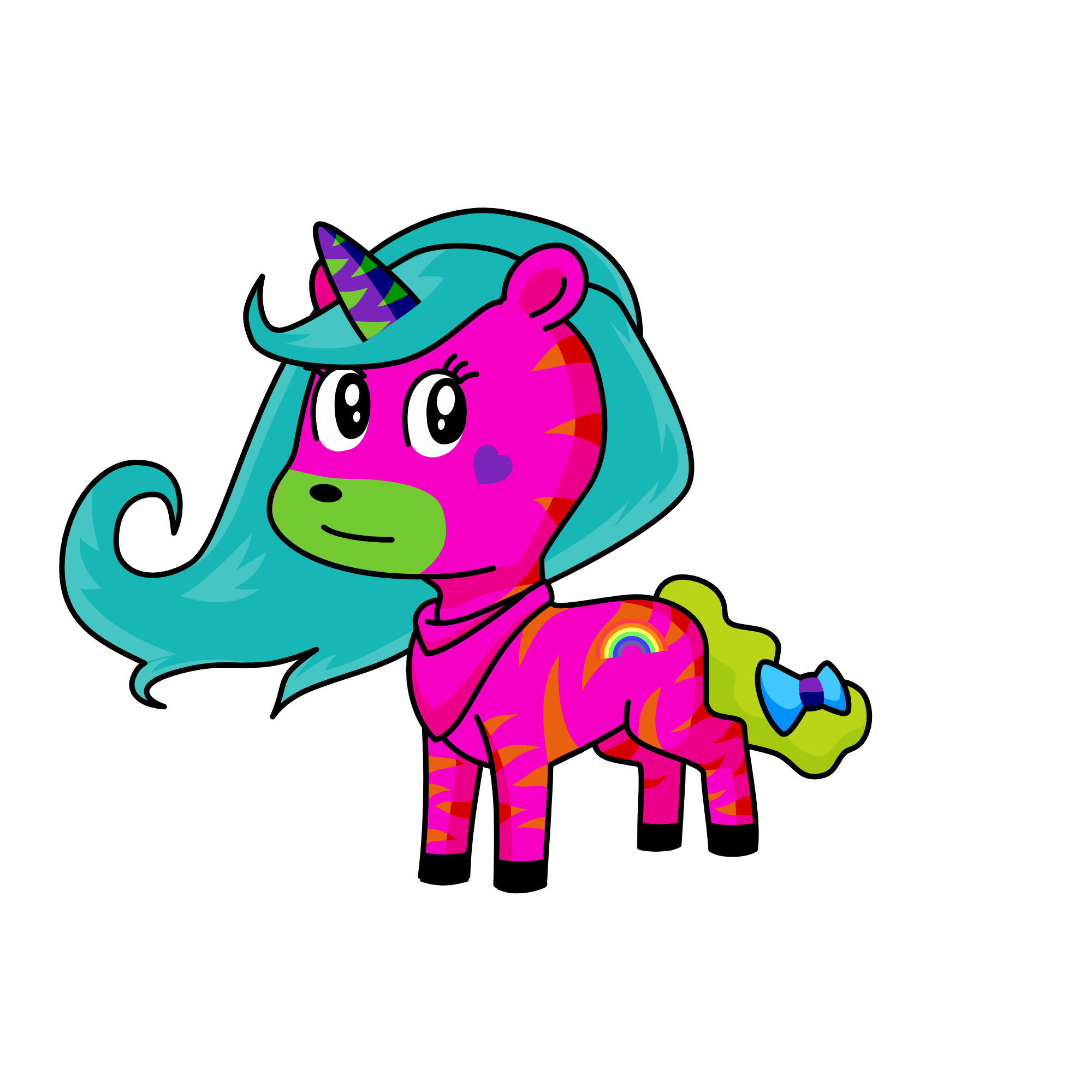 Anvi, the unicorn