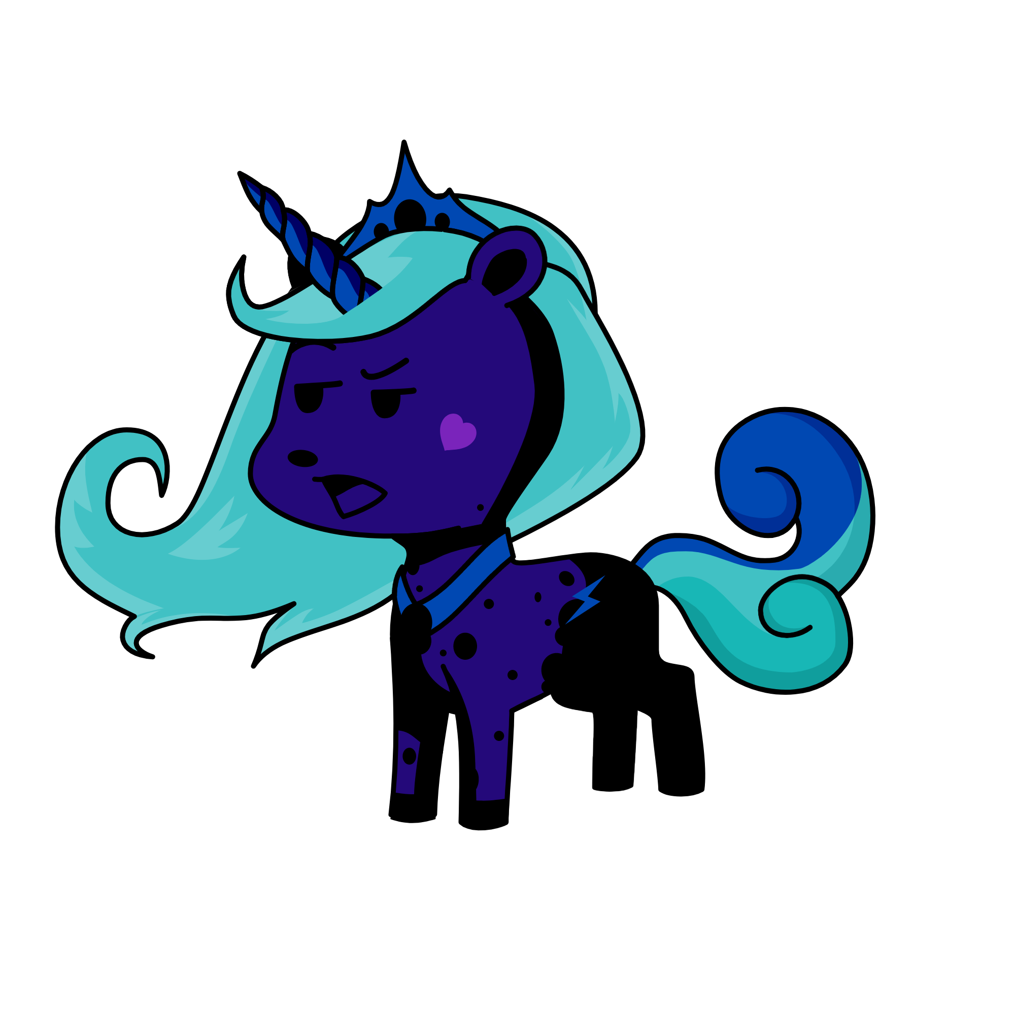 luna, the unicorn