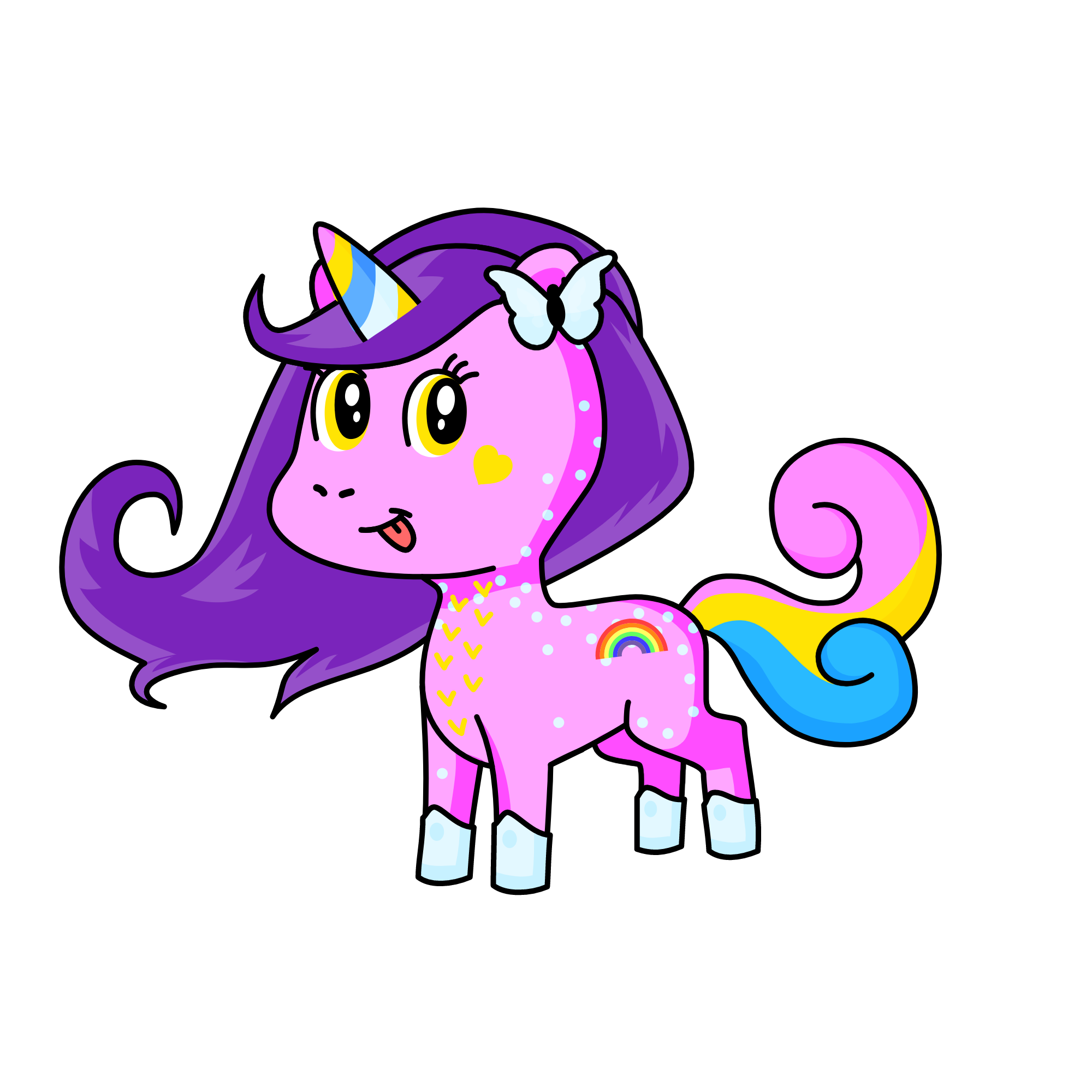 Pan, the unicorn