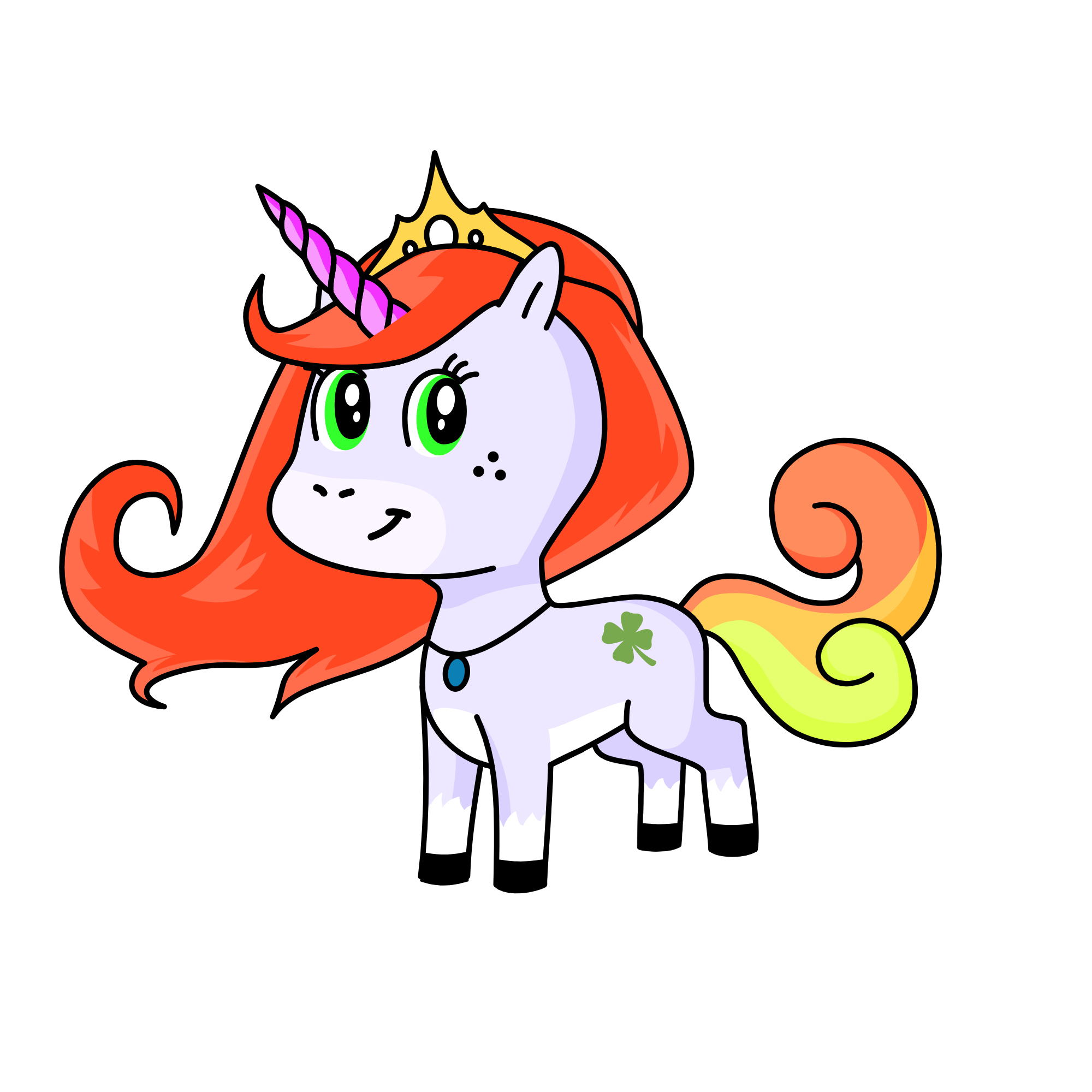 Misty, the unicorn