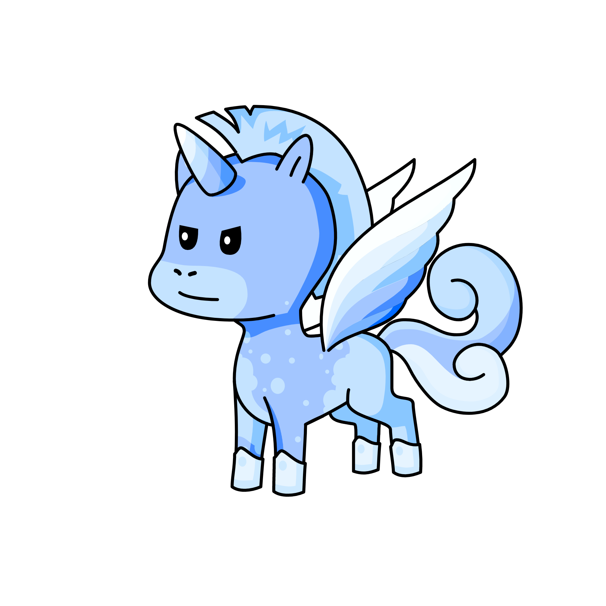 Mist the FogHorn, the unicorn