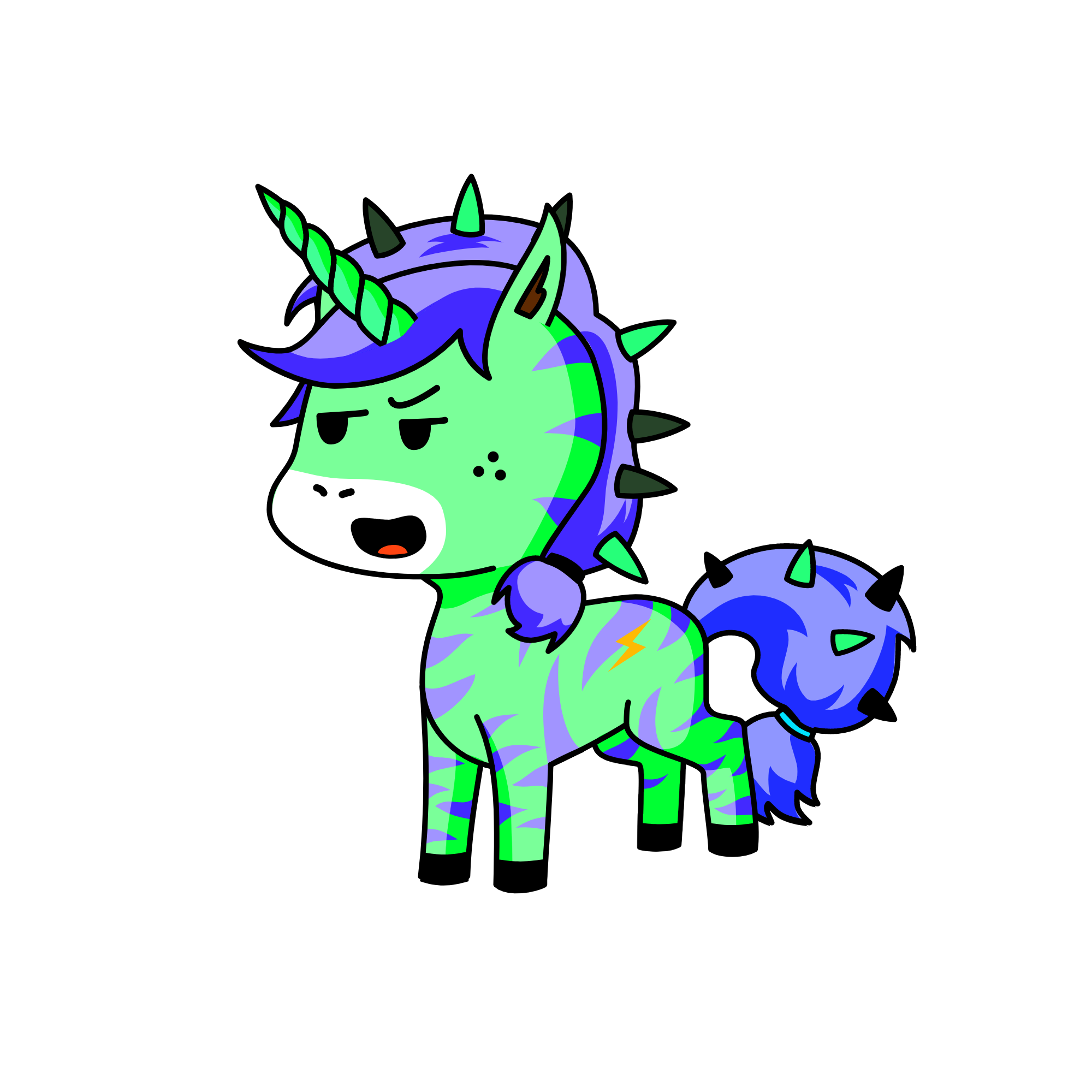 Rocky, the unicorn