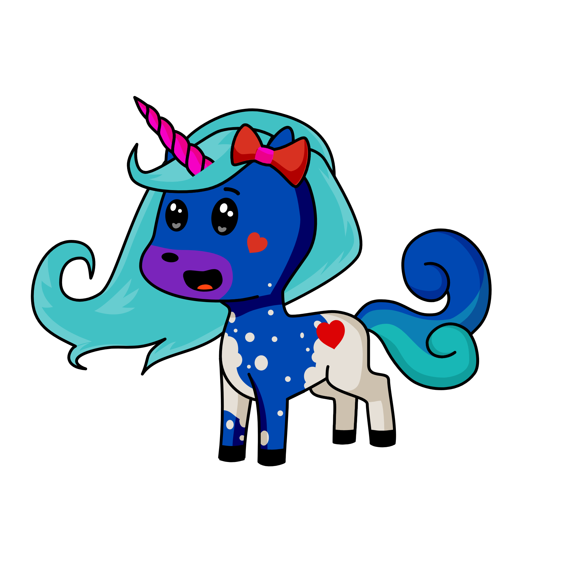 fluffy, the unicorn