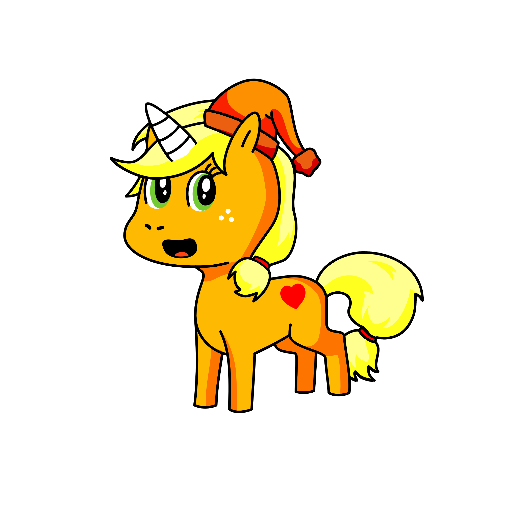 Applejack, the unicorn
