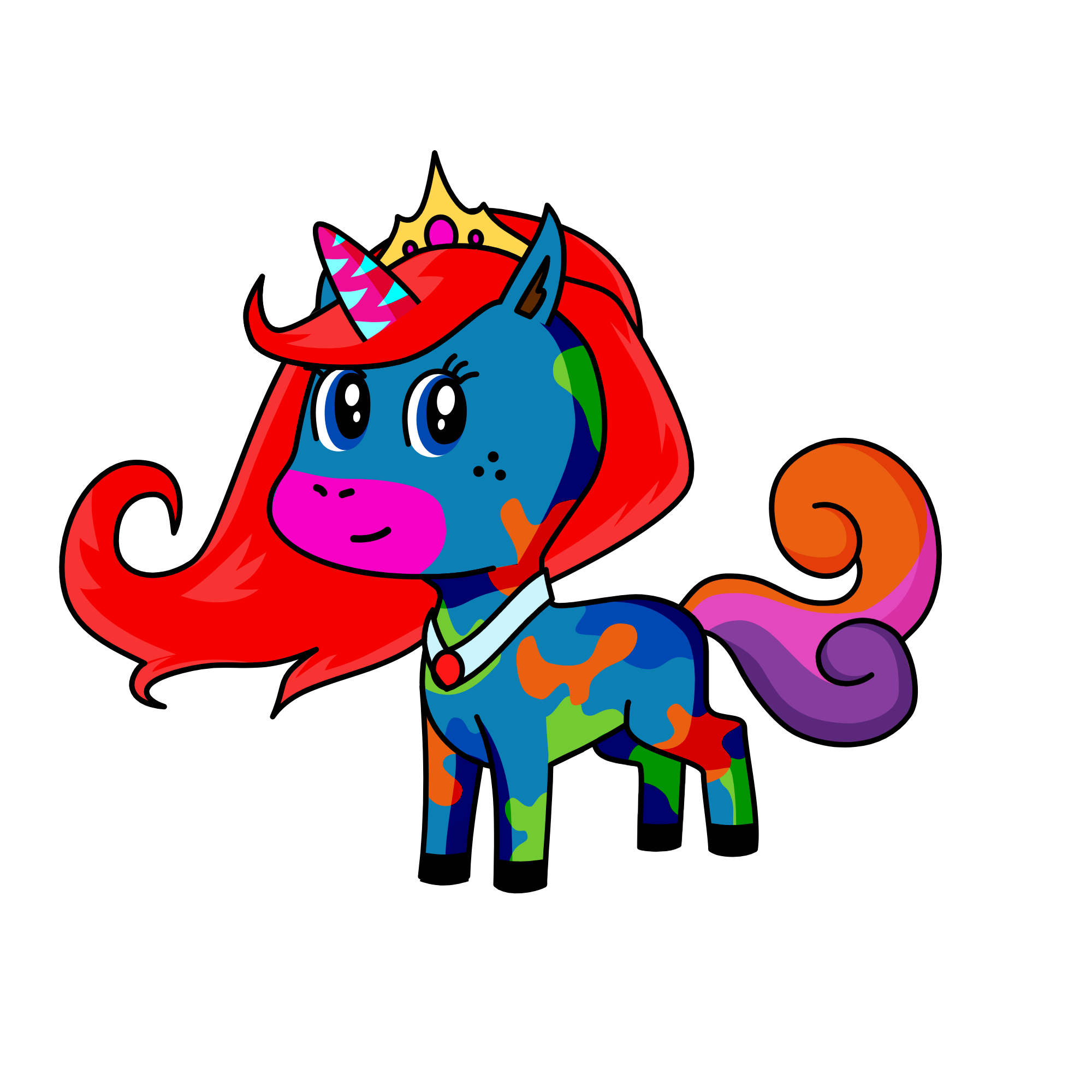 queeny, the unicorn