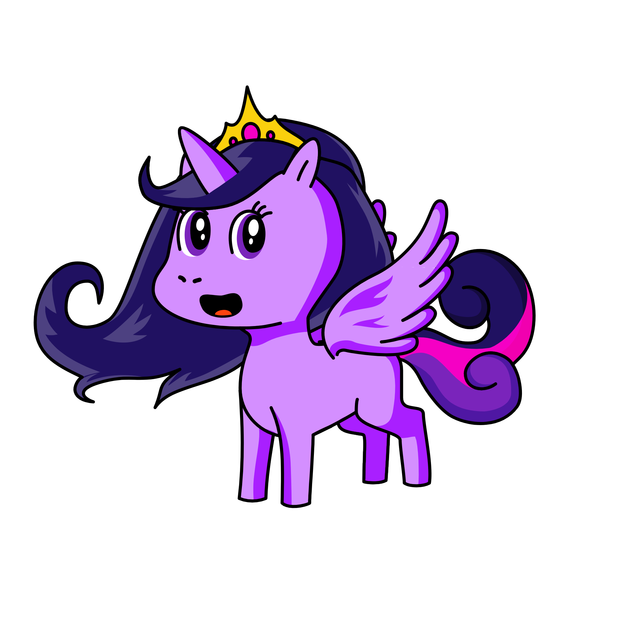 Twilight Sparkle, the unicorn