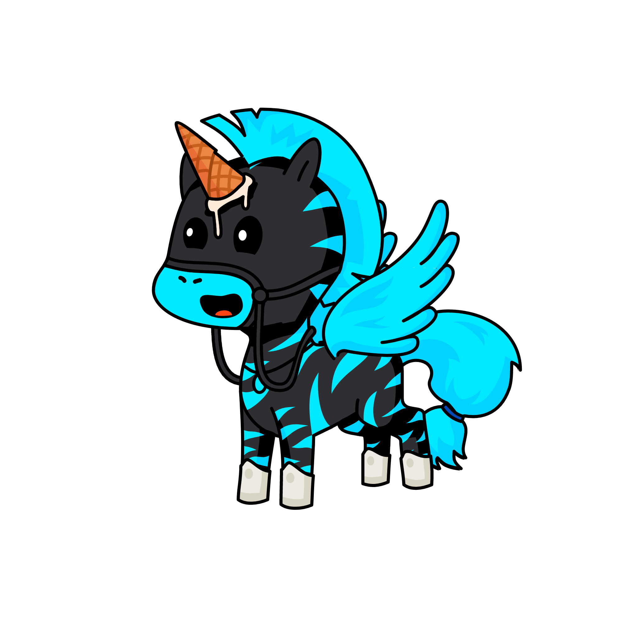 fake unicorn , the unicorn