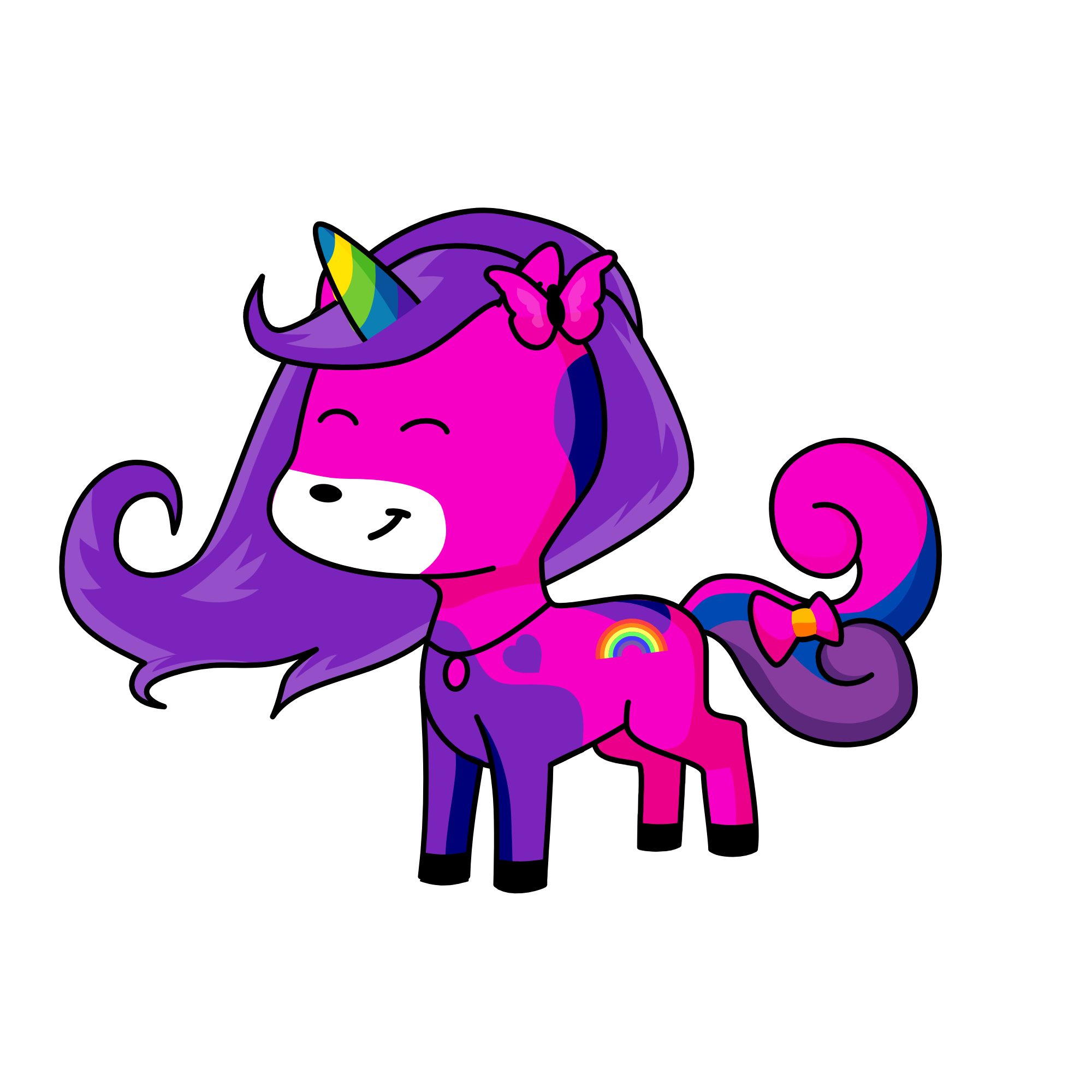 cupcake, the unicorn