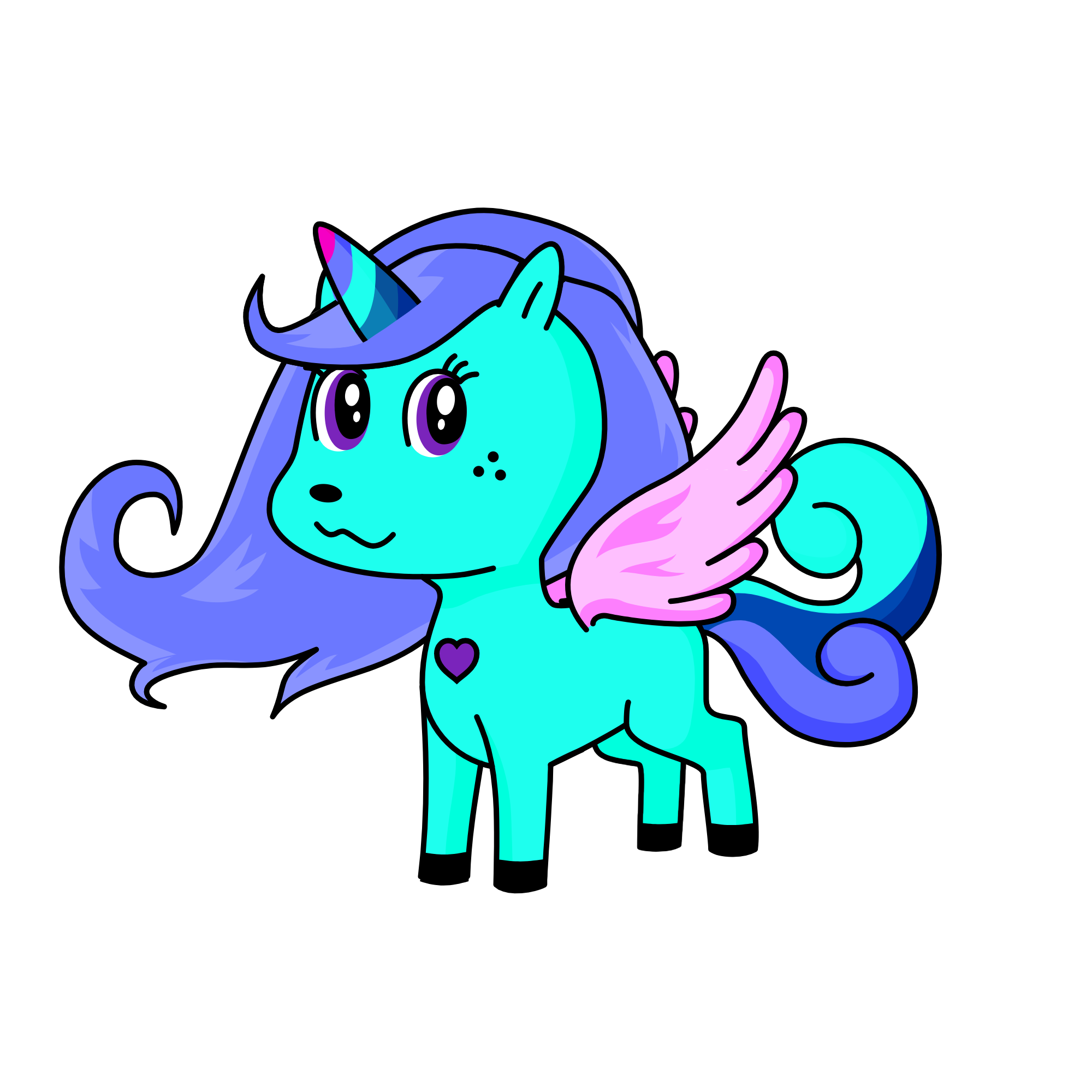 maia., the unicorn