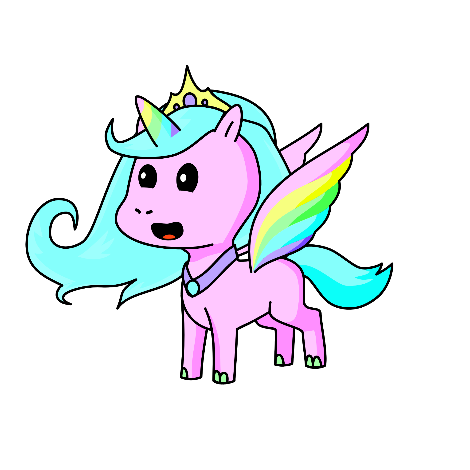 Princess Lora!, the unicorn