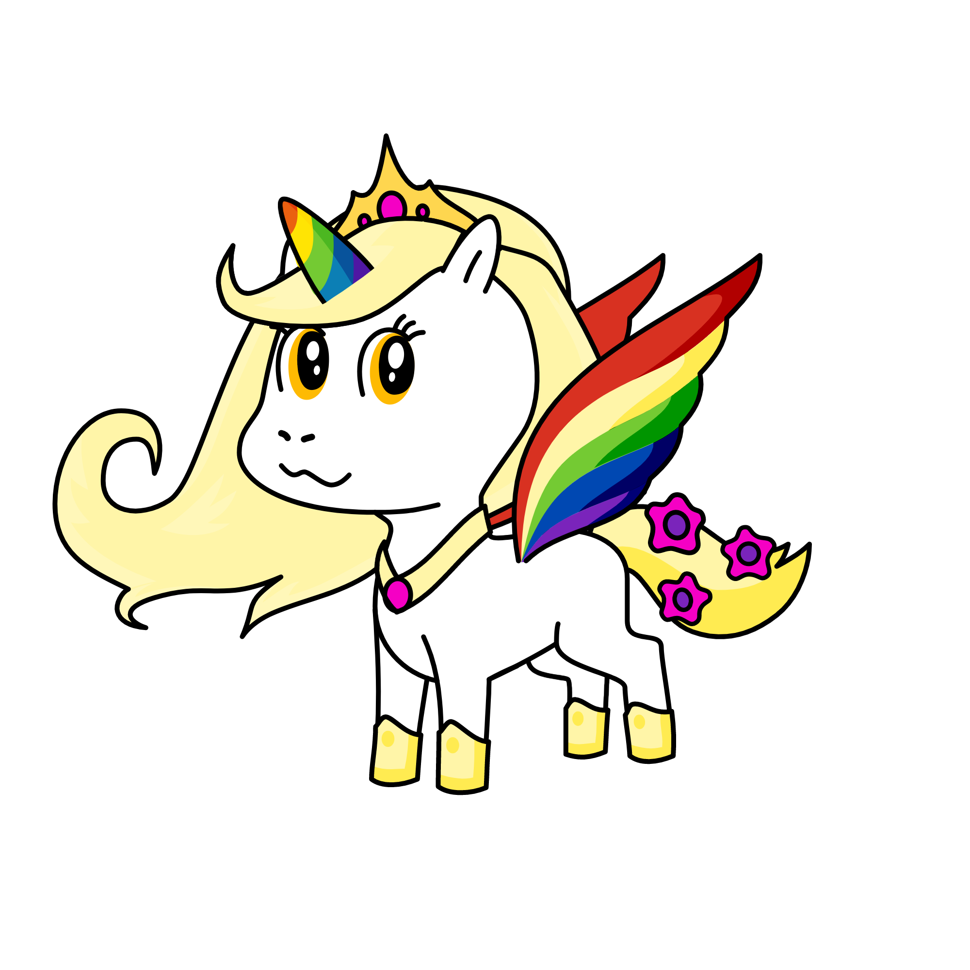 Goldie , the unicorn