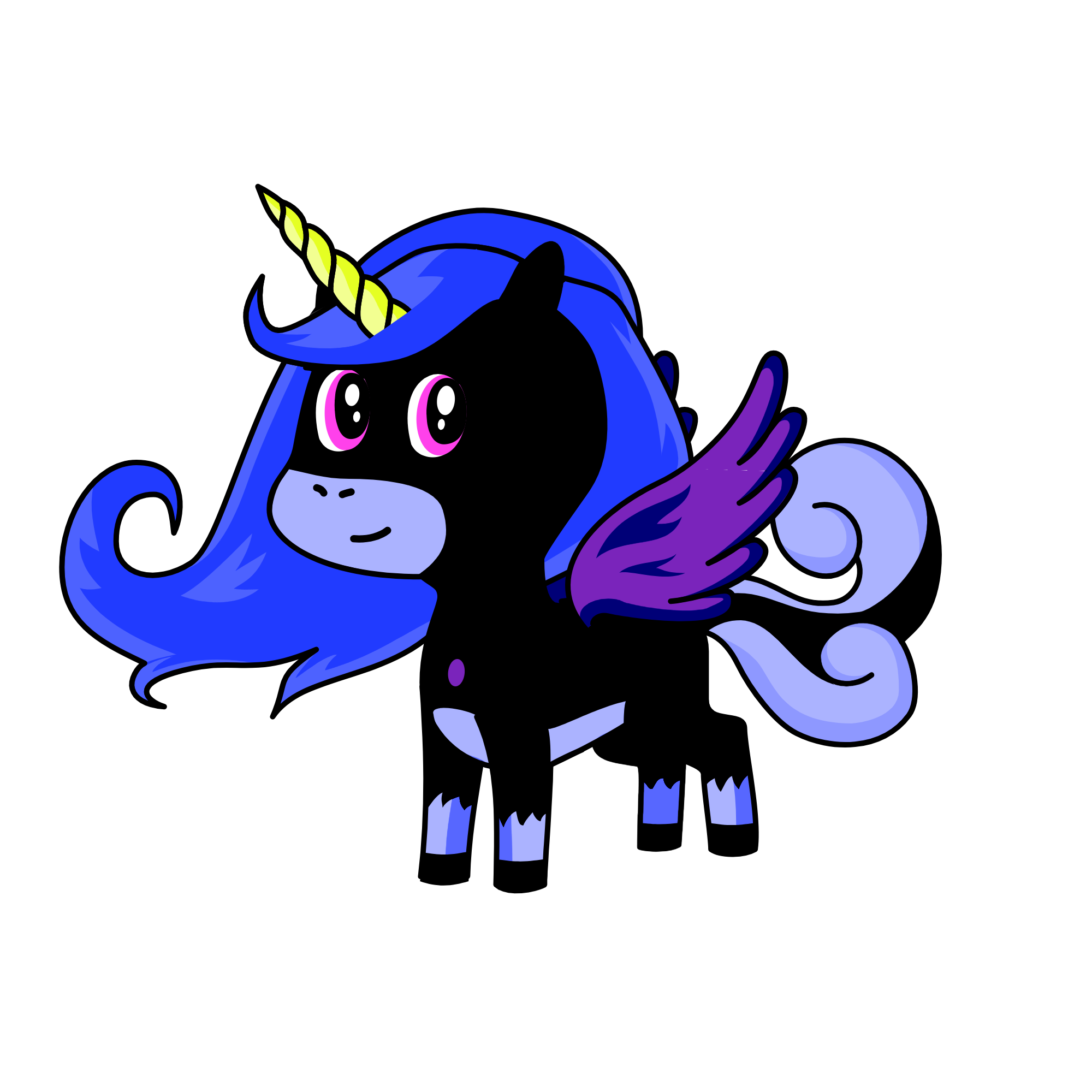 Nightcloud, the unicorn