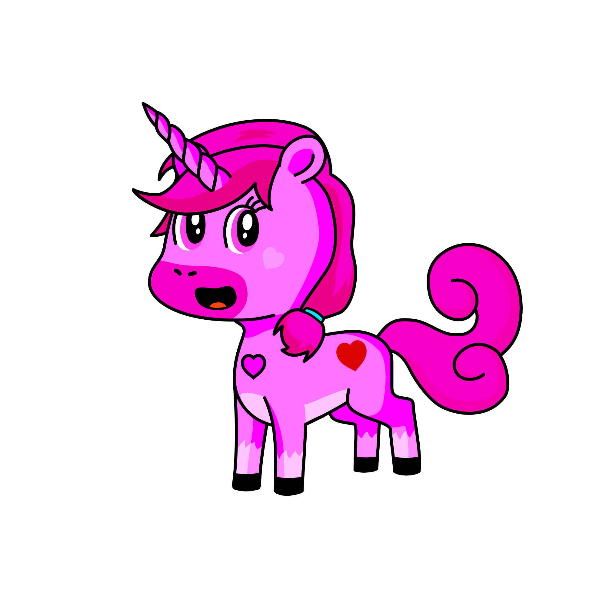 pinkie , the unicorn