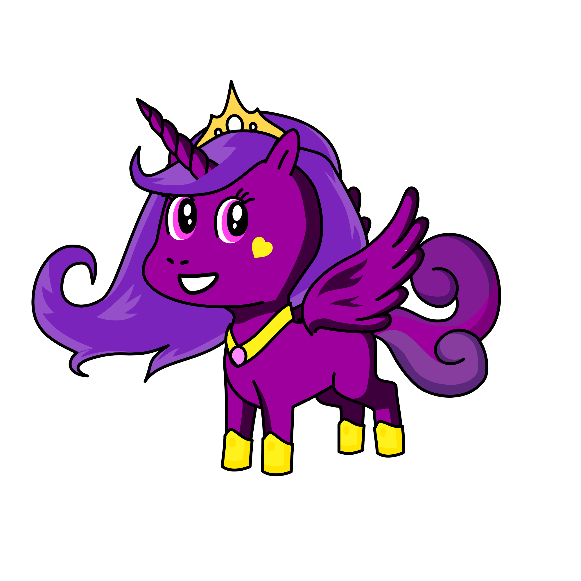 i Love, the unicorn