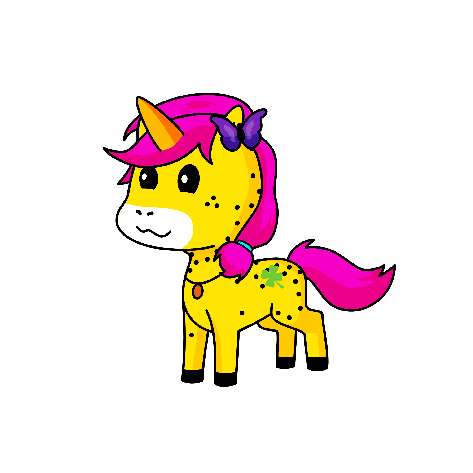 Butter, the unicorn
