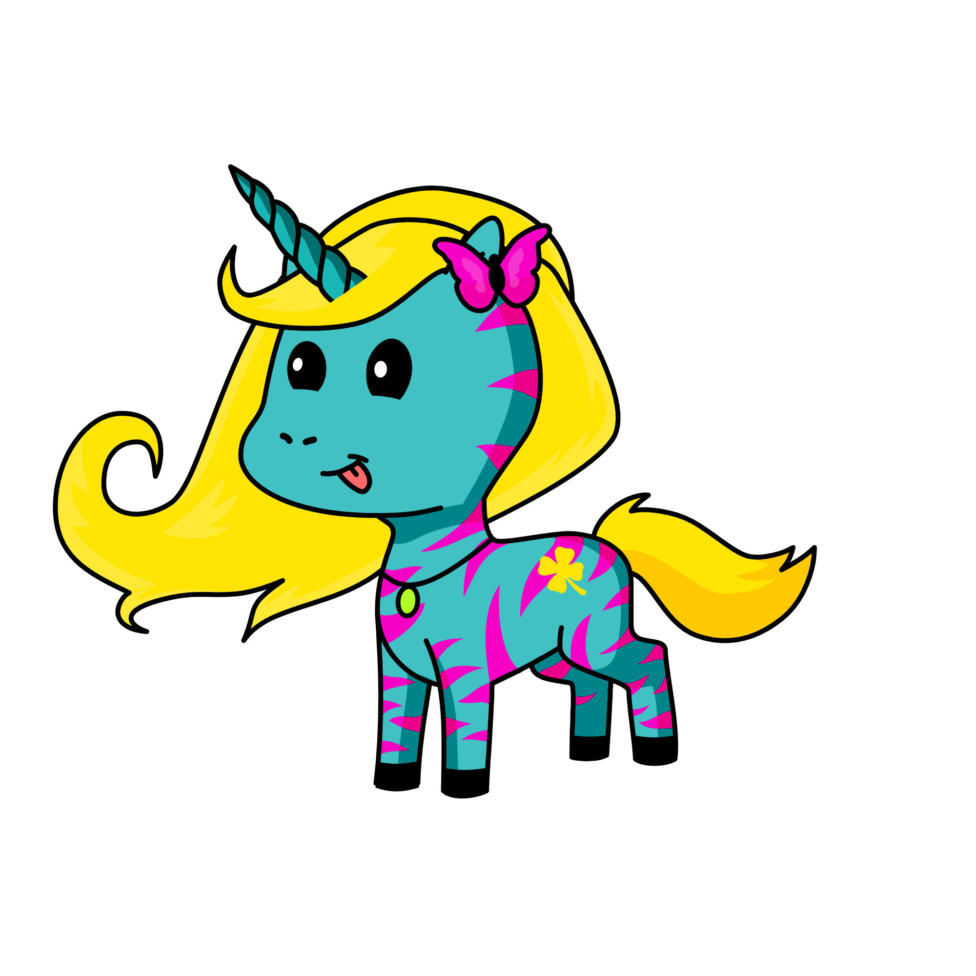 nay nay, the unicorn