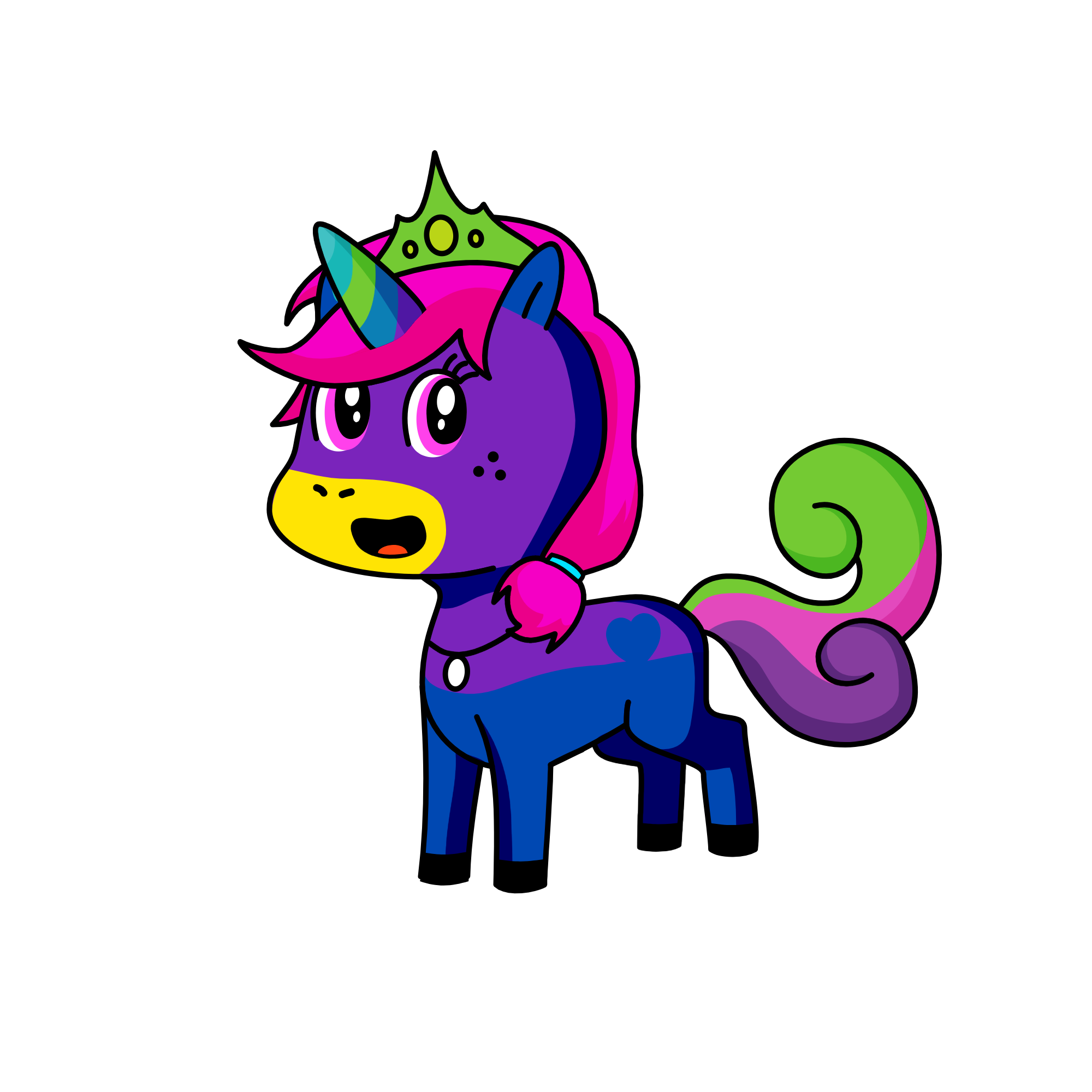 Lilly, the unicorn