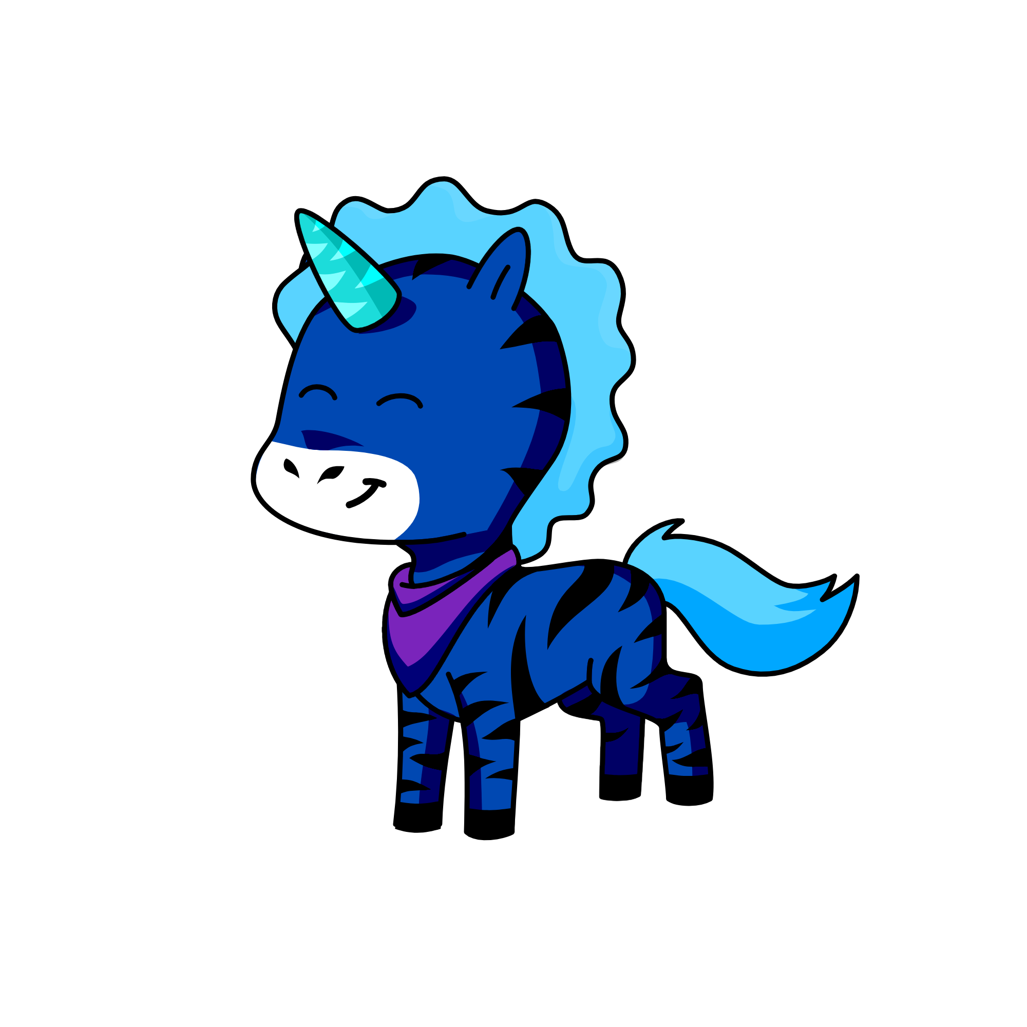 Sky, the unicorn