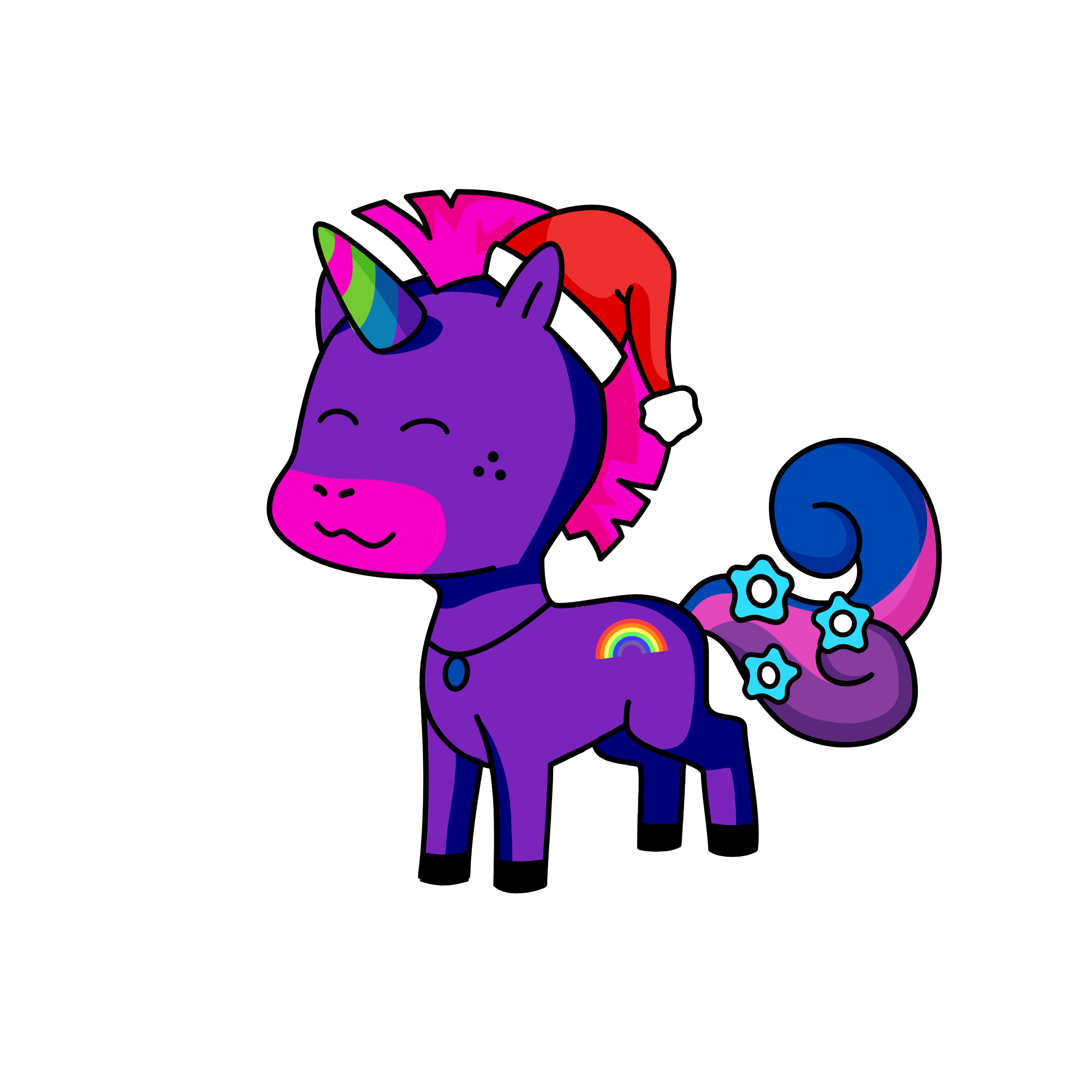 rainbow, the unicorn
