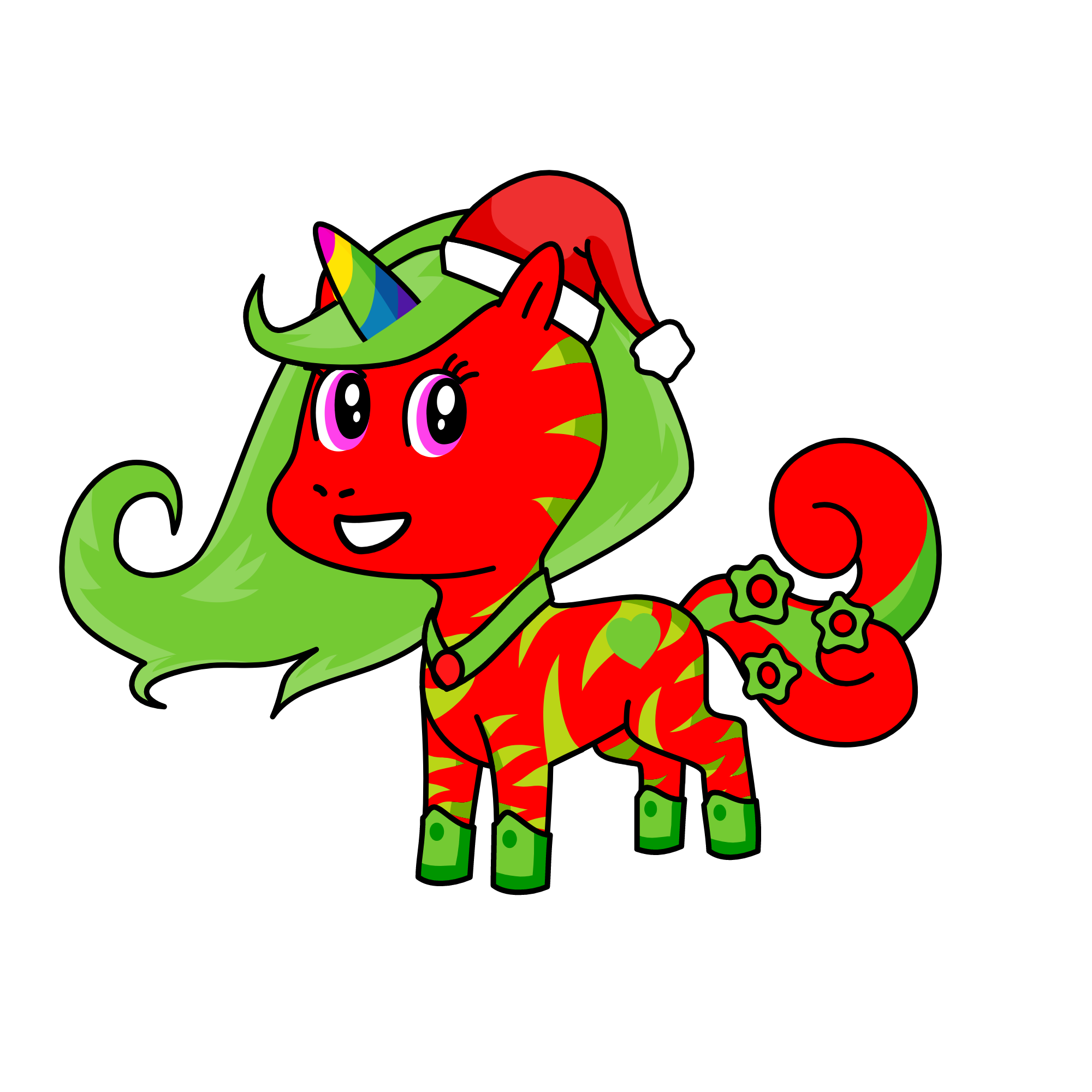 christmas, the unicorn
