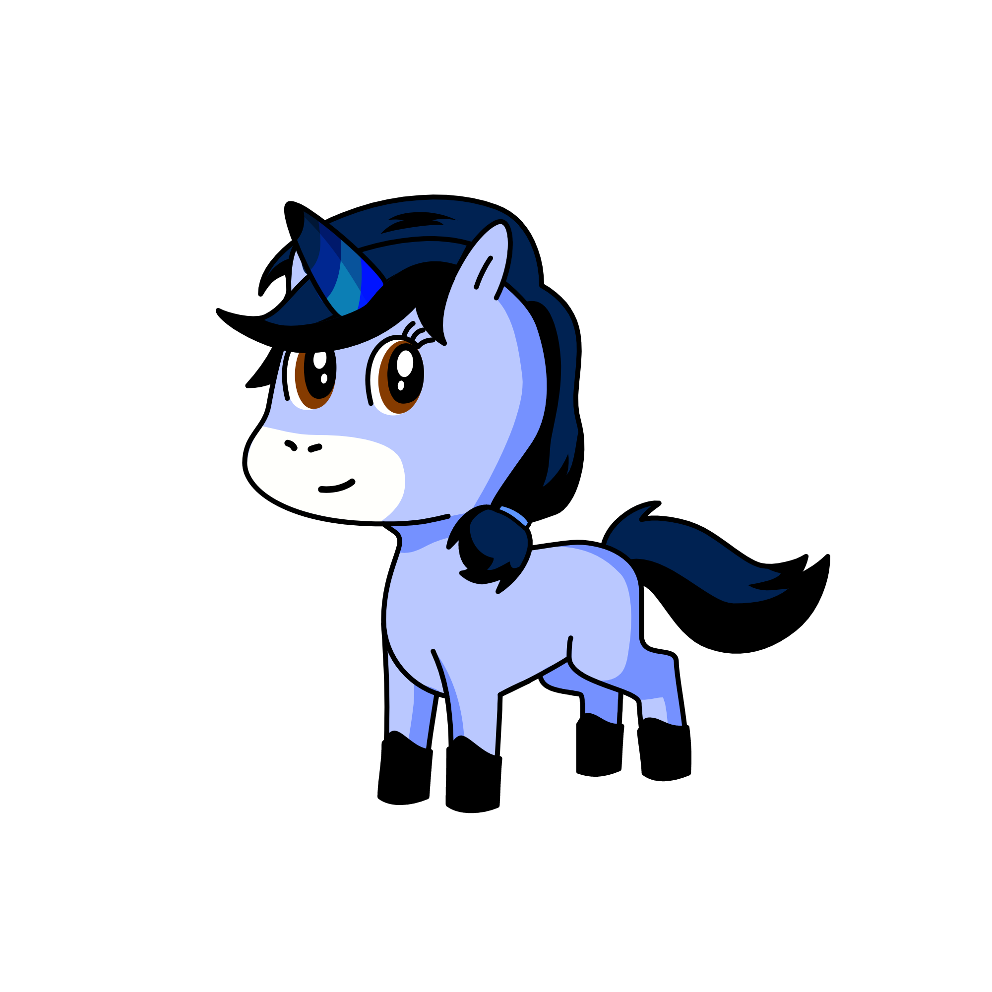 Midnight, the unicorn