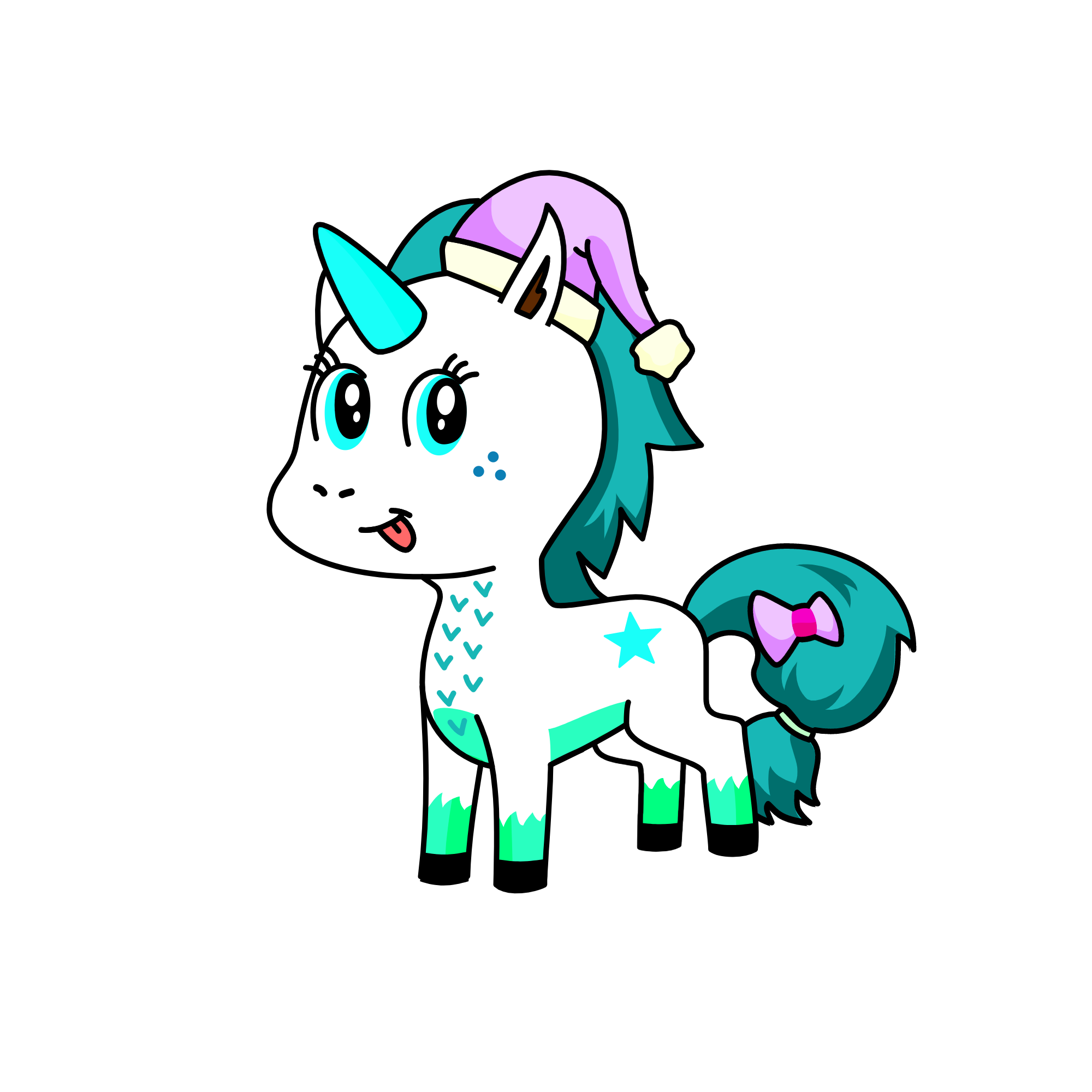 S, the unicorn
