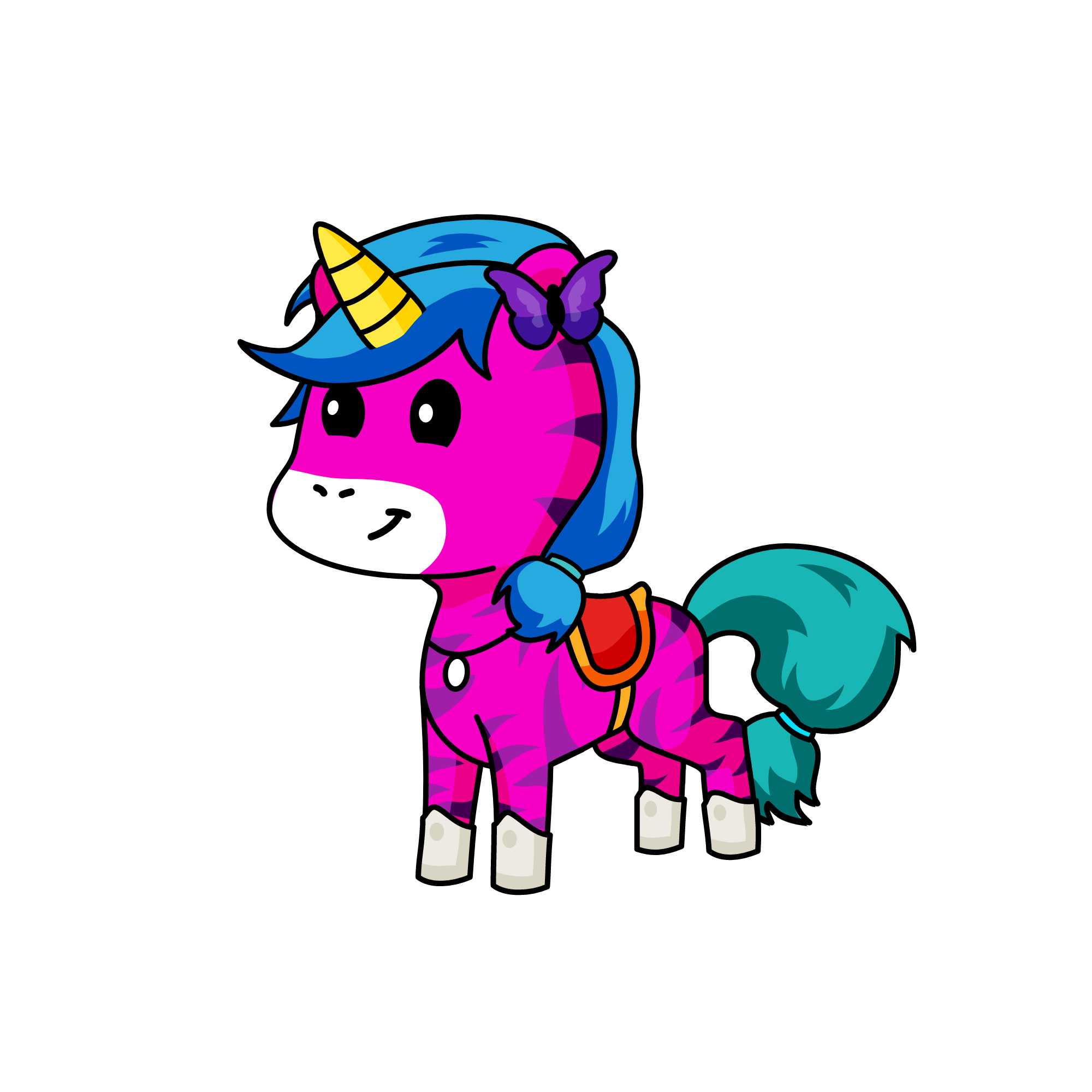 Cassi, the unicorn