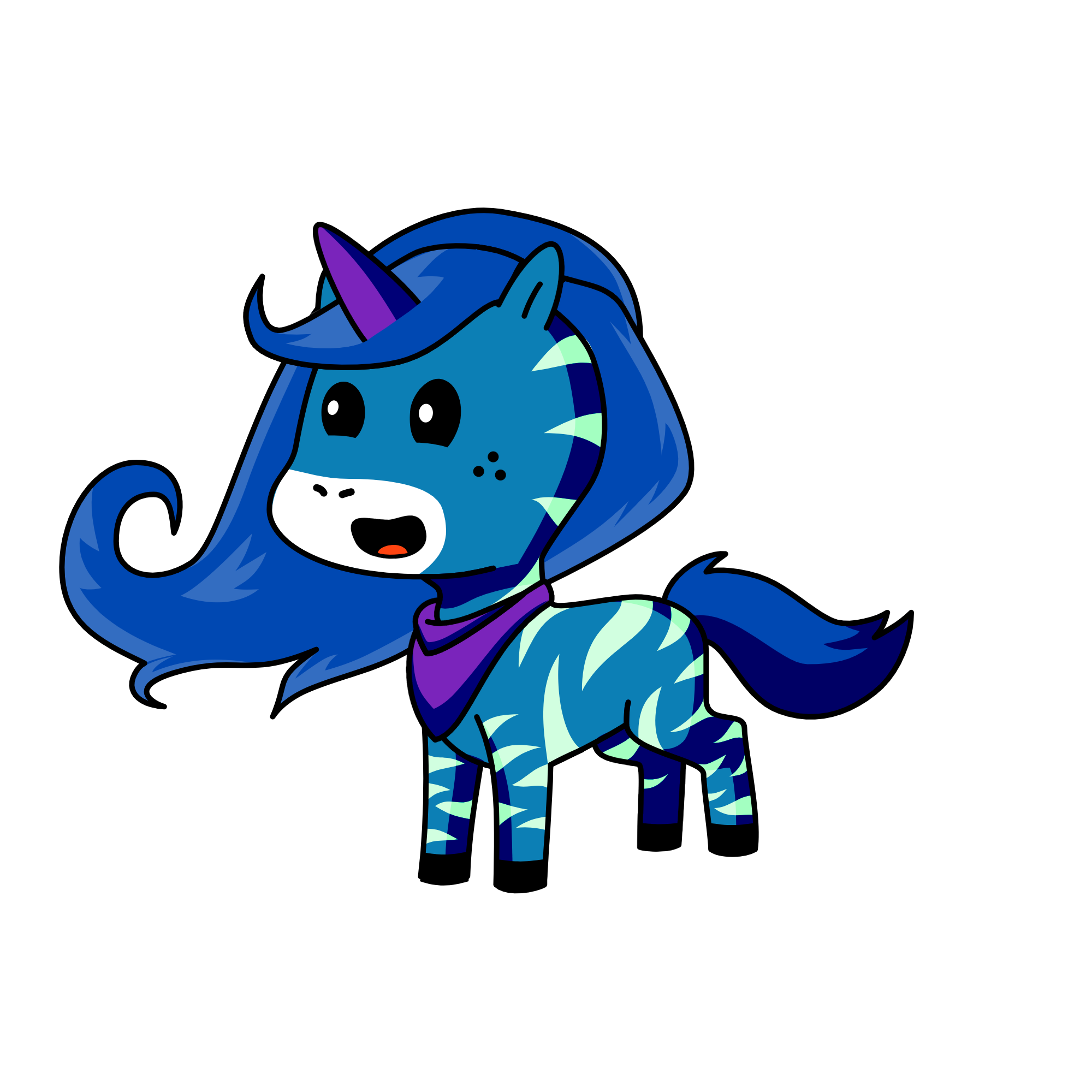 freedom, the unicorn