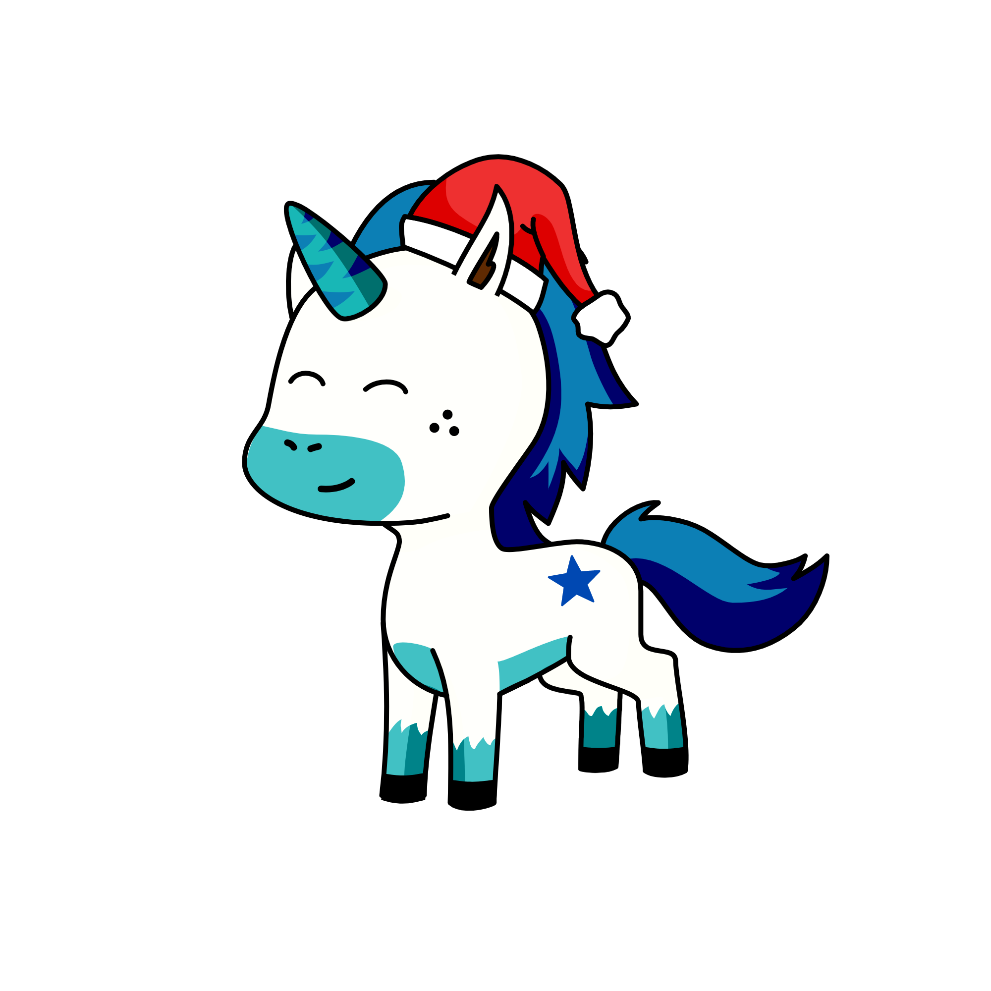 Snow, the unicorn