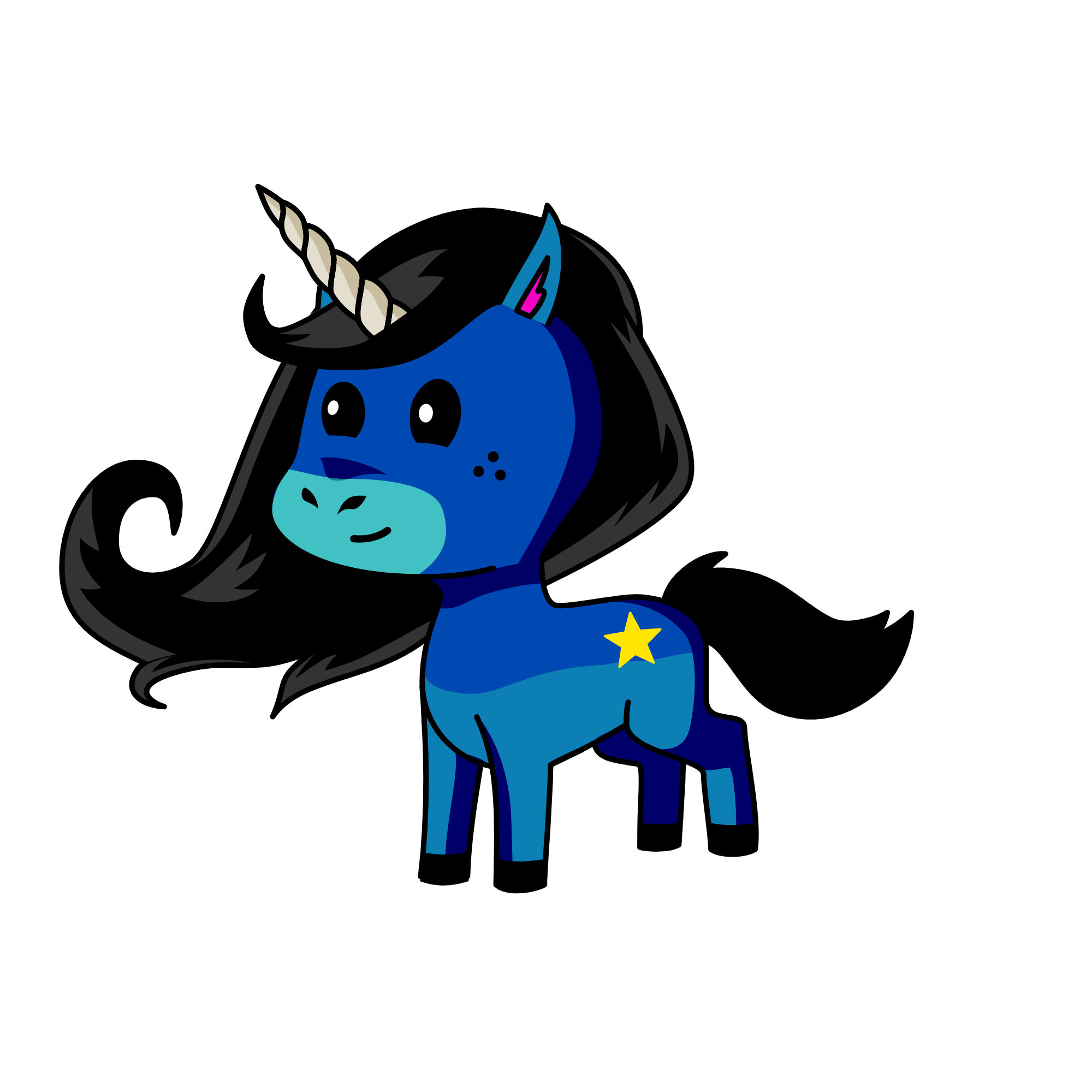 Stardust , the unicorn