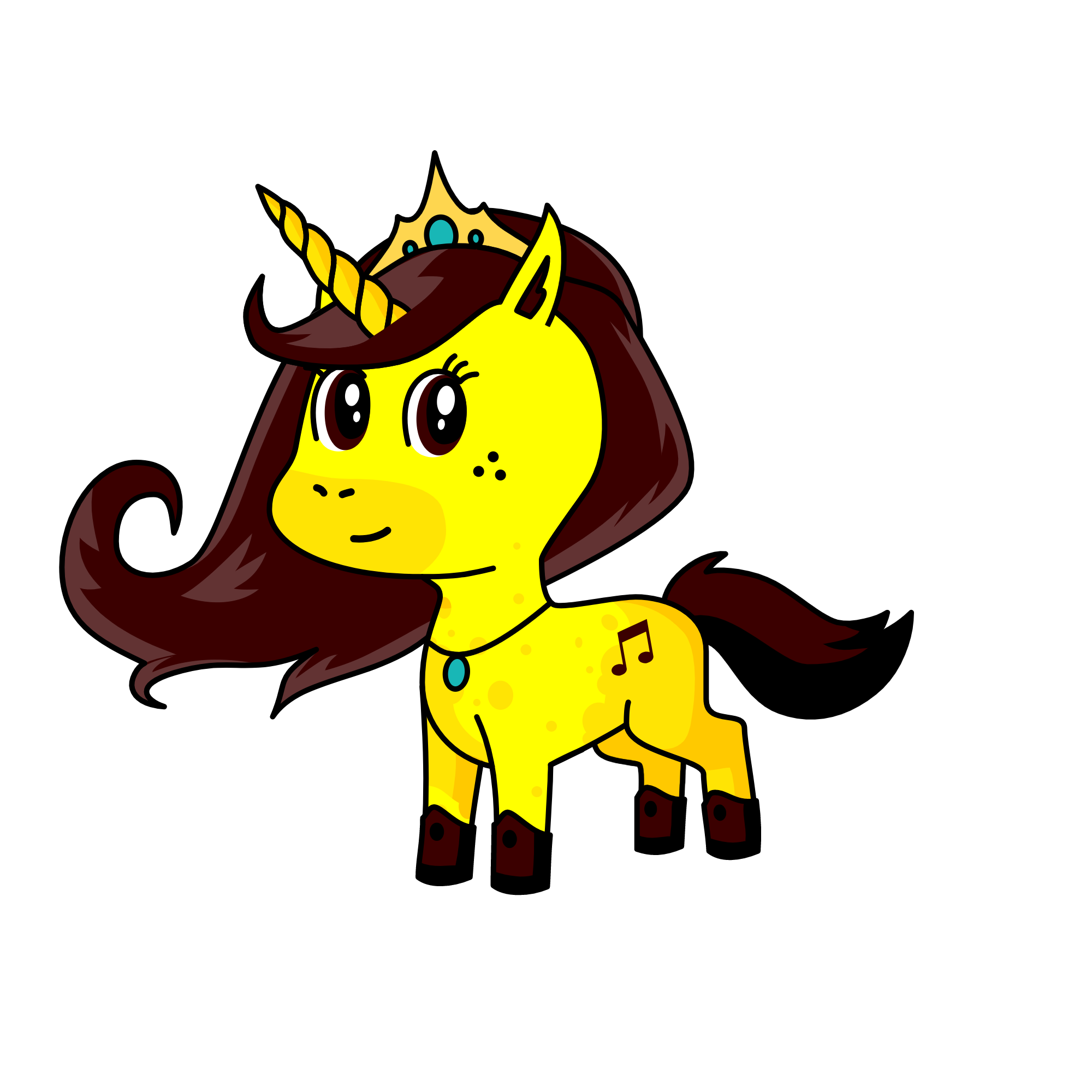 Belle, the unicorn