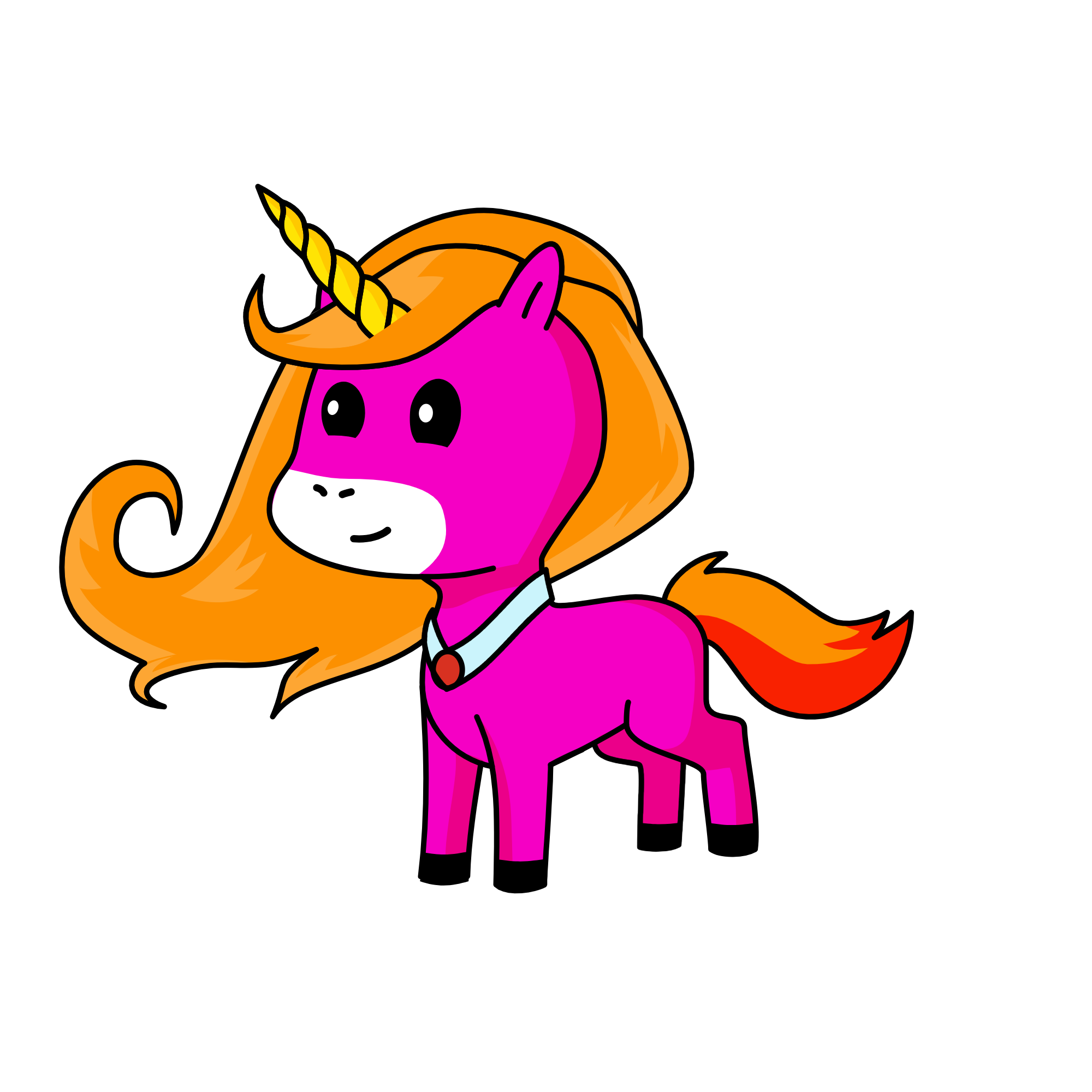 laly, the unicorn