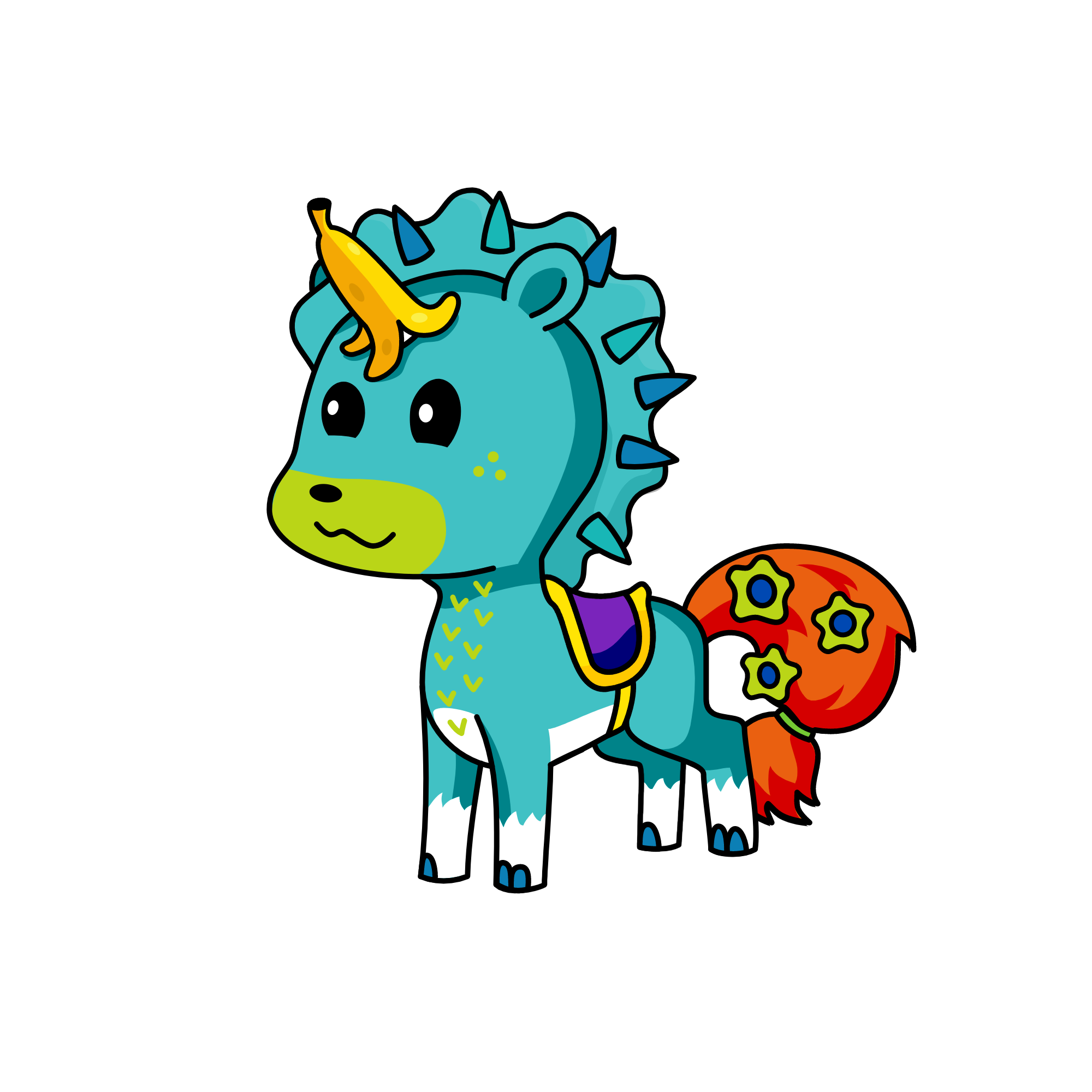 trash, the unicorn